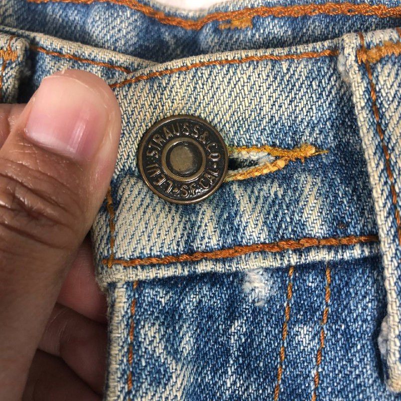 Levi's Vintage Levi's 503 Cut Off Denim Short Size 26" / US 2 / IT 38 - 5 Thumbnail