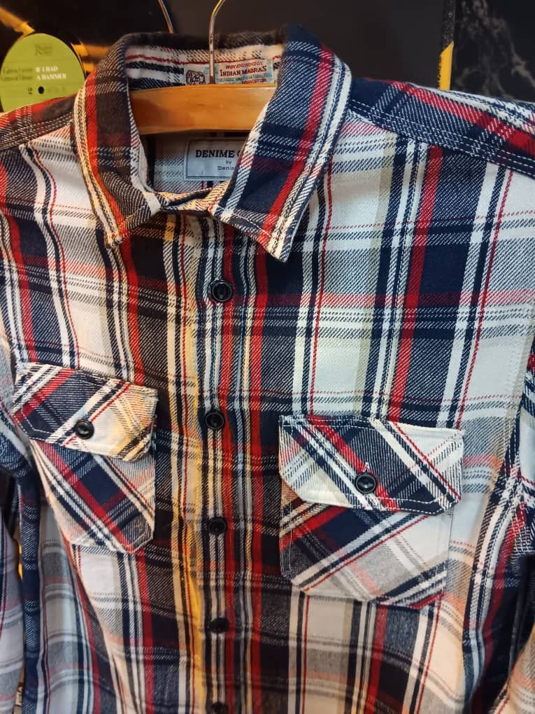 Denime DENIME GEAR BY DENIME FLANNEL SHIRT Size US M / EU 48-50 / 2 - 5 Thumbnail