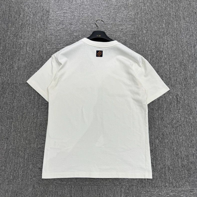 Louis Vuitton Louis Vuitton Short Sleeve Embroidered TShirt-2506 Size US M / EU 48-50 / 2 - 2 Thumbnail