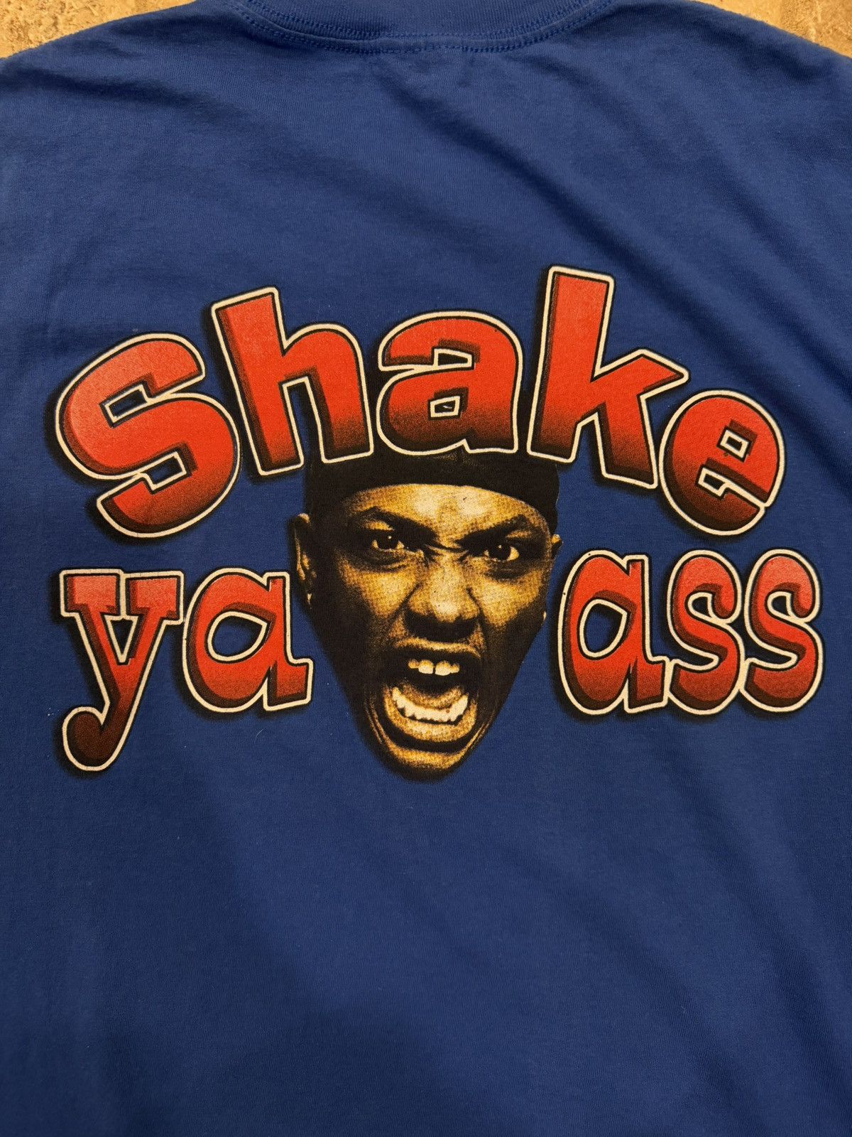 Vintage Vintage Mistikal Danger “Shake Ya Ass” Blue Rap Tee Size US XL / EU 56 / 4 - 10 Thumbnail