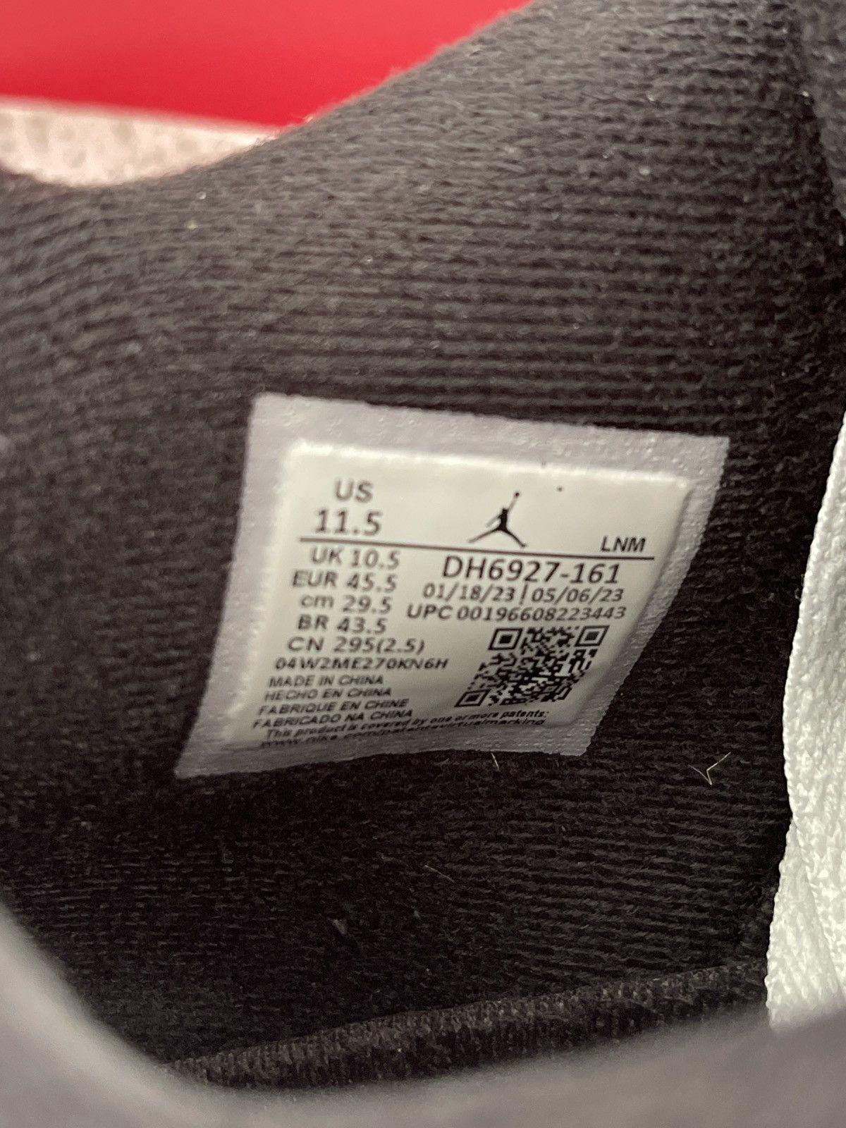 Jordan Brand Jordan Retro 4’s Red Cement Size US 11.5 / EU 44-45 - 7 Thumbnail