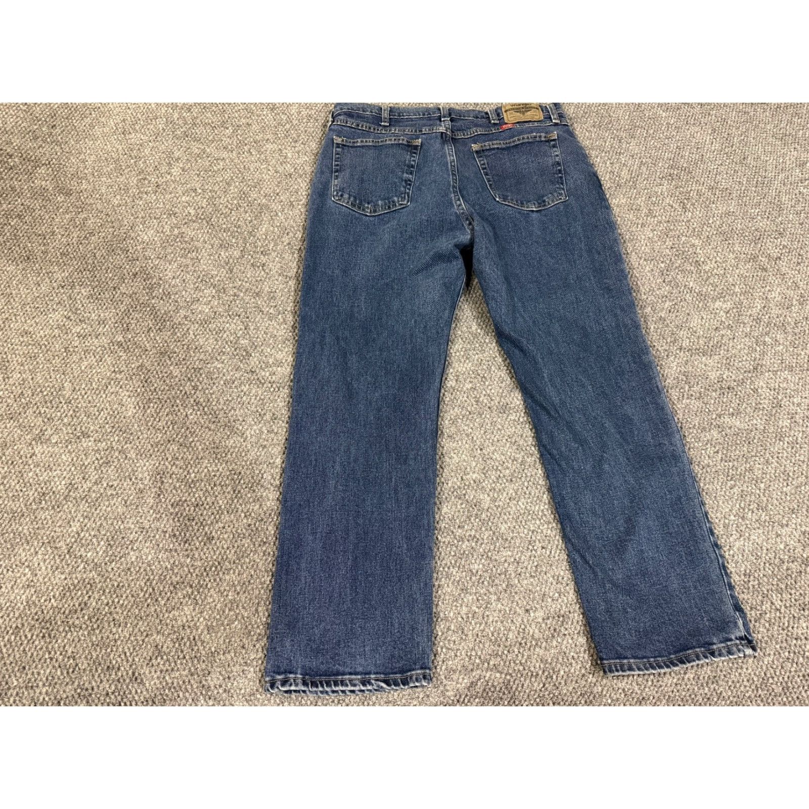 Wrangler Wrangler Jeans Regular Straight 36x29 Denim Blue Men 5-Pocket Cotton Workwear Size US 36 / EU 52 - 5 Thumbnail