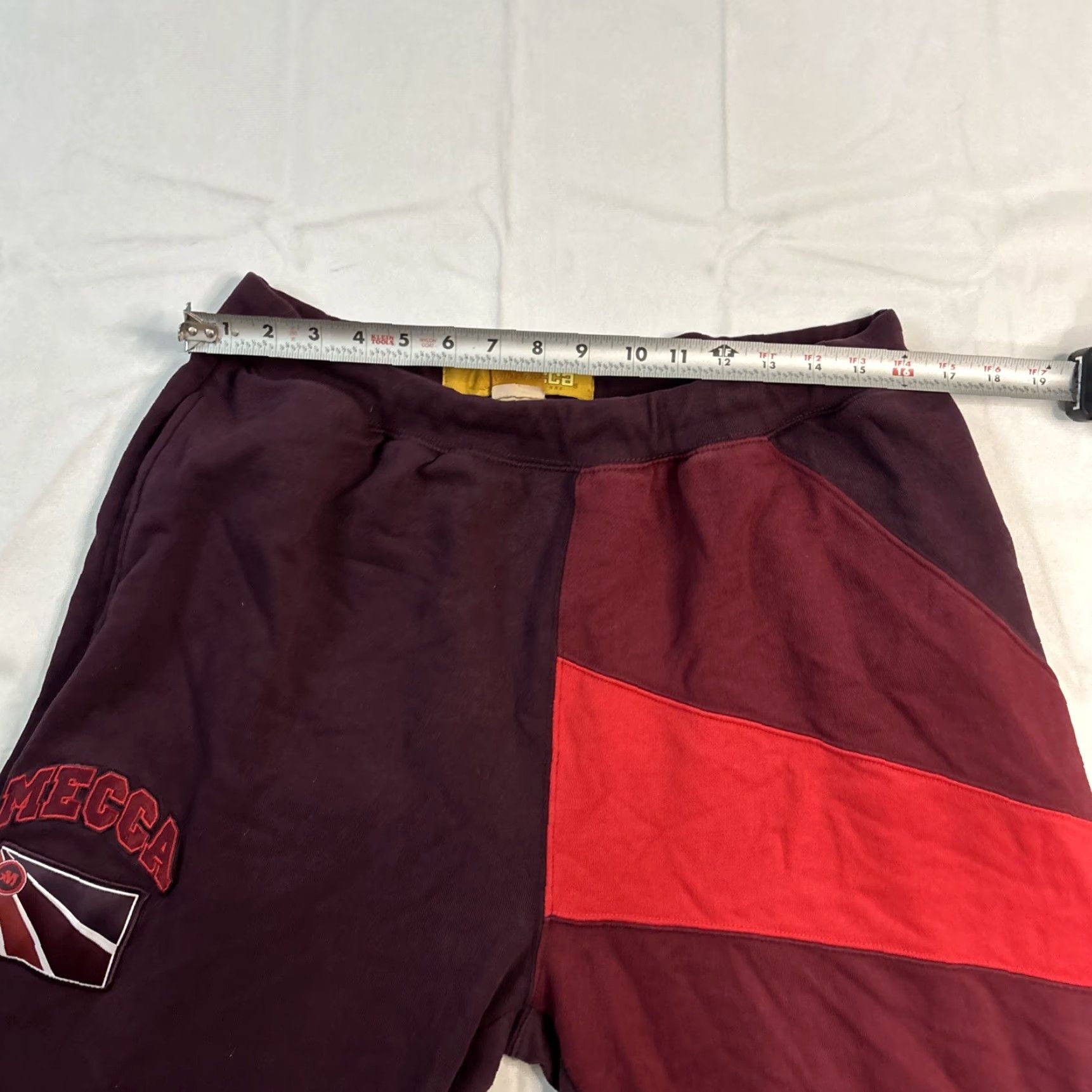 Vintage VINTAGE Mecca Sweatpants Men’s XL Purple Red Drawstring Patches Y2K Size US 36 / EU 52 - 4 Thumbnail