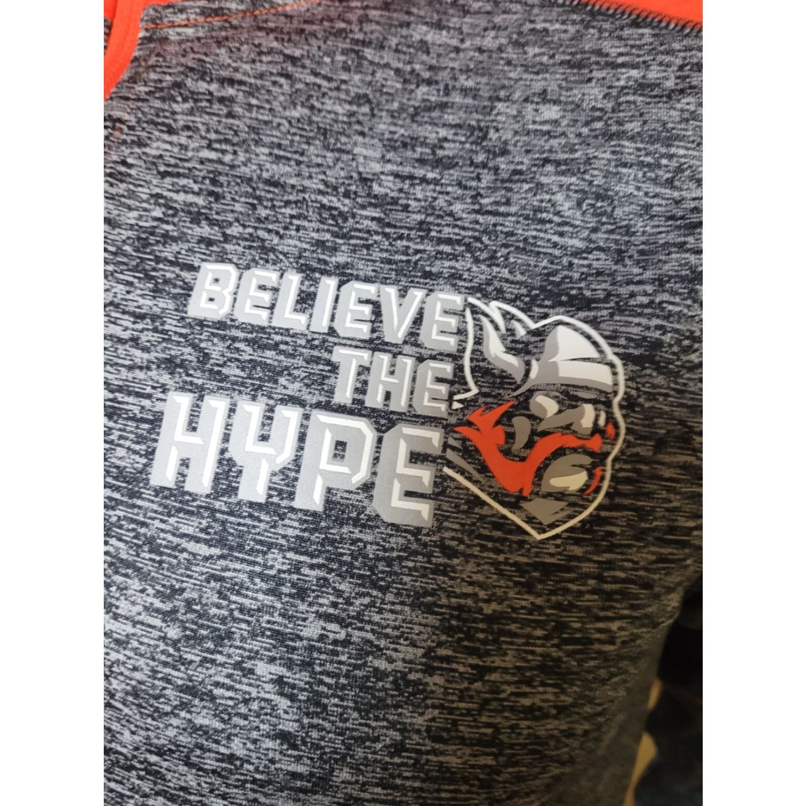 Holloway VINTAGE Jackson High School Vikings Believe The Hype Holloway Pullover Shirt SM Gray Long Sleeve Collared Size US S / EU 44-46 / 1 - 2 Thumbnail