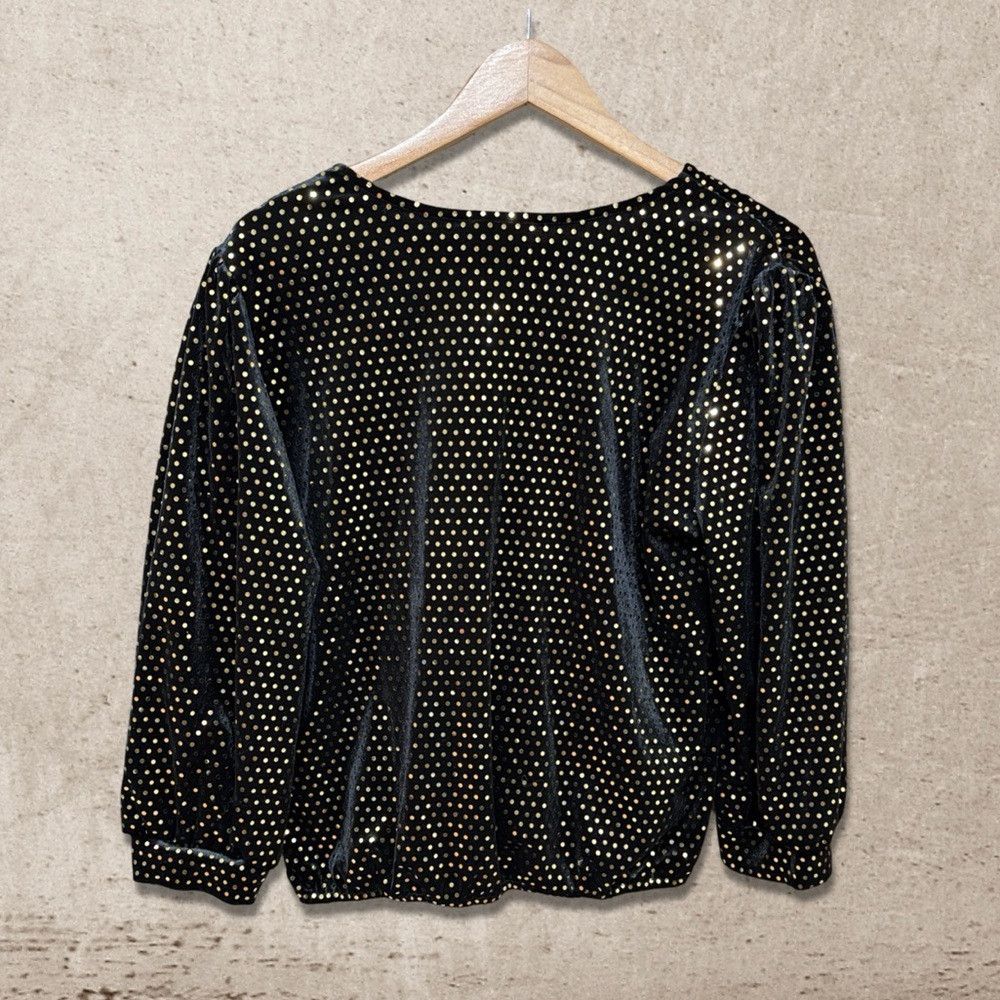 Other VeronicaM Velvet Puff Top NWT Size M / US 6-8 / IT 42-44 - 2 Thumbnail