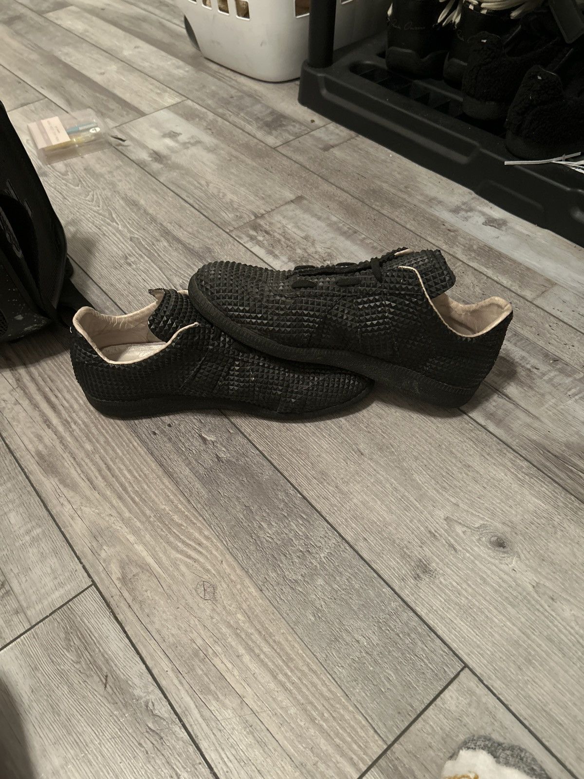Maison Margiela Studded Black GATS Size US 9 / EU 42 - 3 Thumbnail
