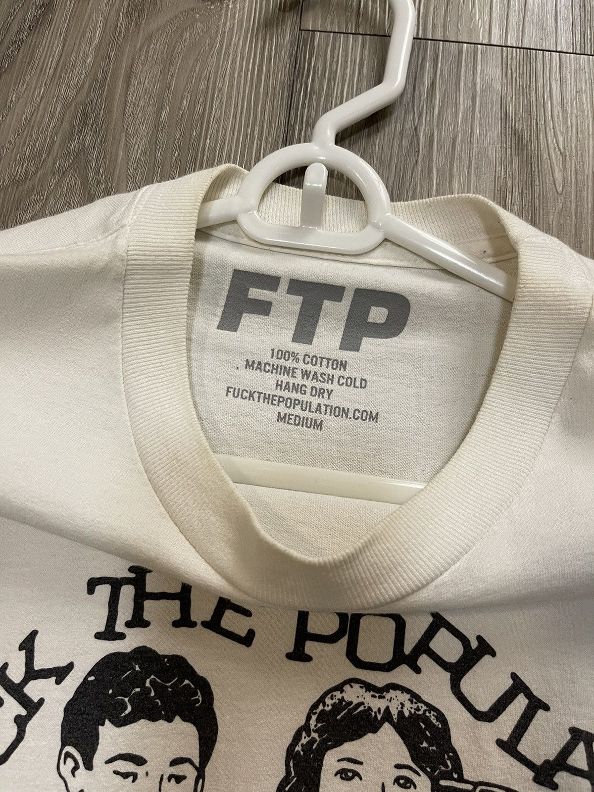 Fuck The Population FTP Suicidal Thoughts Tee Size US M / EU 48-50 / 2 - 2 Thumbnail