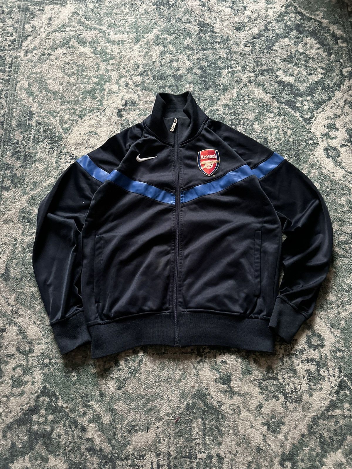 Nike VINTAGE NIKE ARSENAL OLYMPIC TRACK JACKET S Size US S / EU 44-46 / 1 - 1 Thumbnail