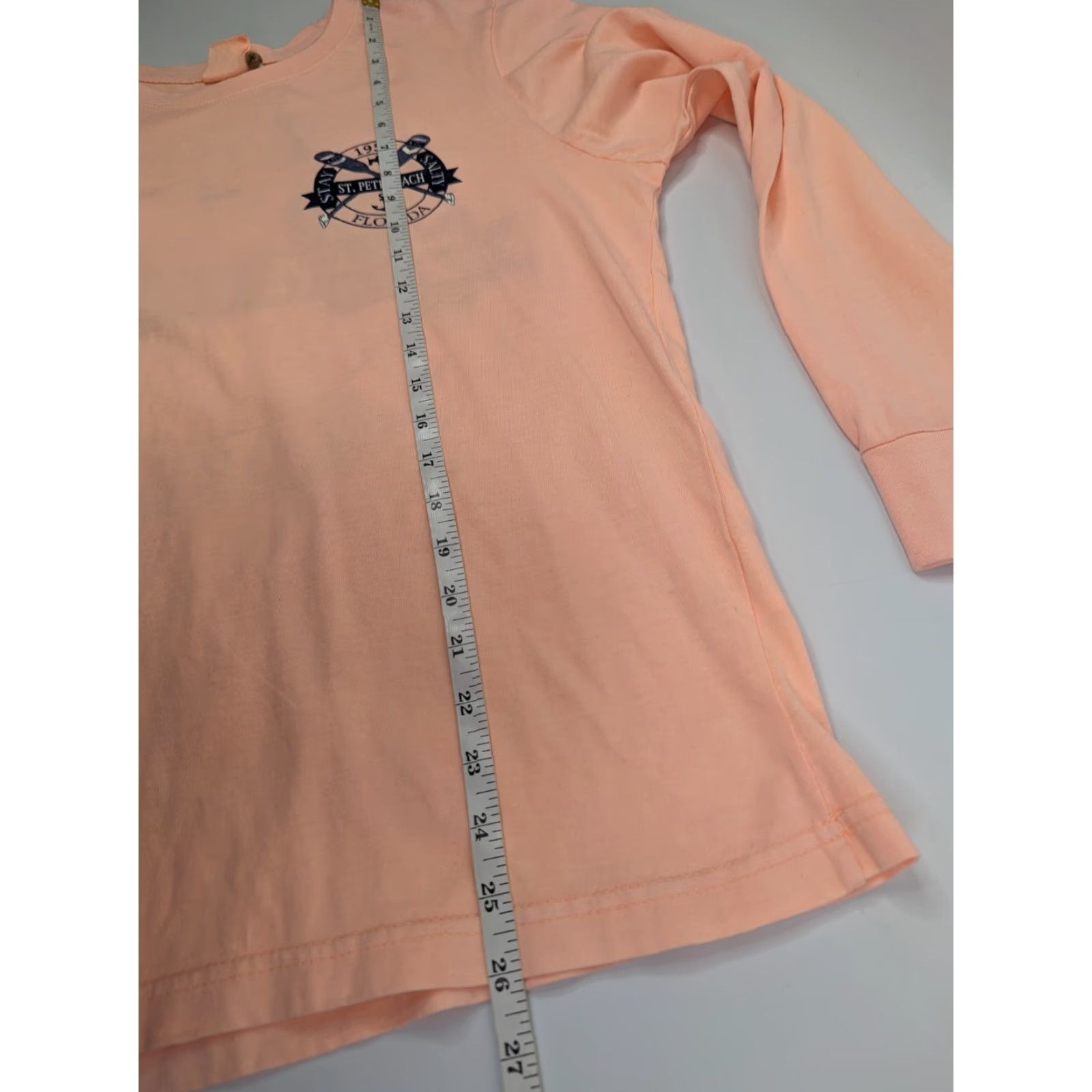 Vintage VINTAGE U.S. St. Pete Beach Florida Vacation Long Sleeve T-Shirt Trip Souvenir Men S Pink Cotton Inktastic Shirt Size US S / EU 44-46 / 1 - 6 Thumbnail