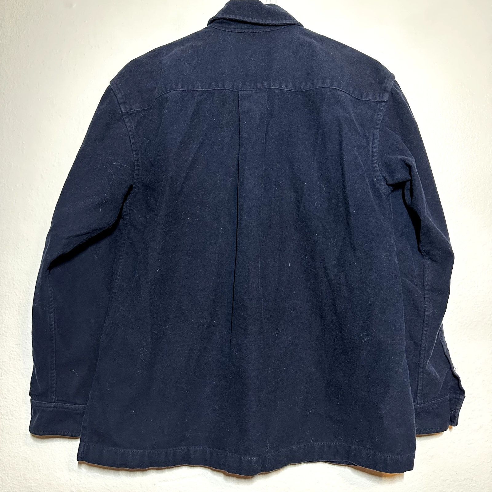 Lauren Ralph Lauren Lauren Ralph Lauren Overshirt Jacket Full Zip Up Navy P/S Size S / US 4 / IT 40 - 4 Thumbnail