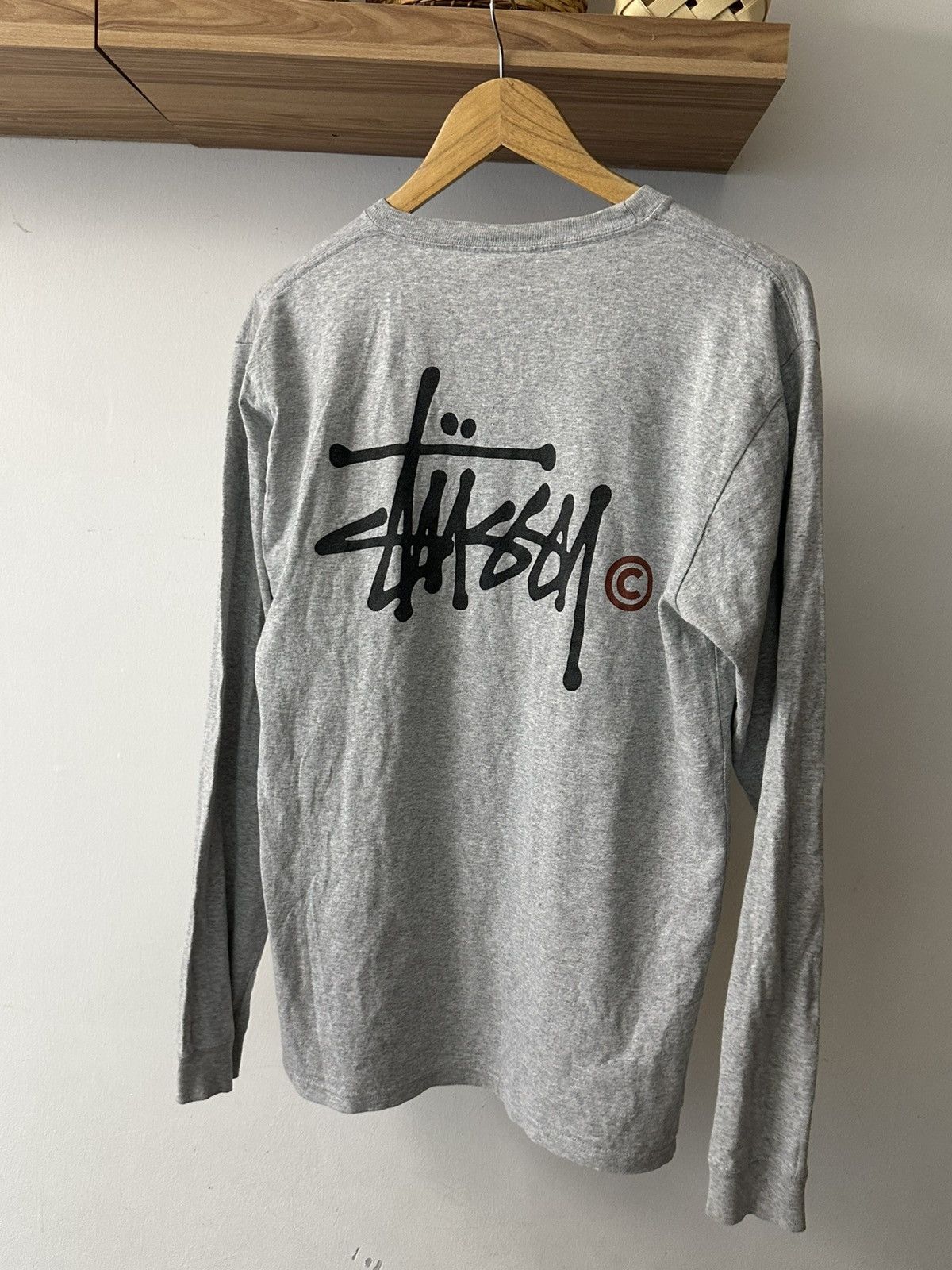 Stussy Stussy Japan OG Logo L/S Tee (Japan Release) Size US M / EU 48-50 / 2 - 3 Thumbnail