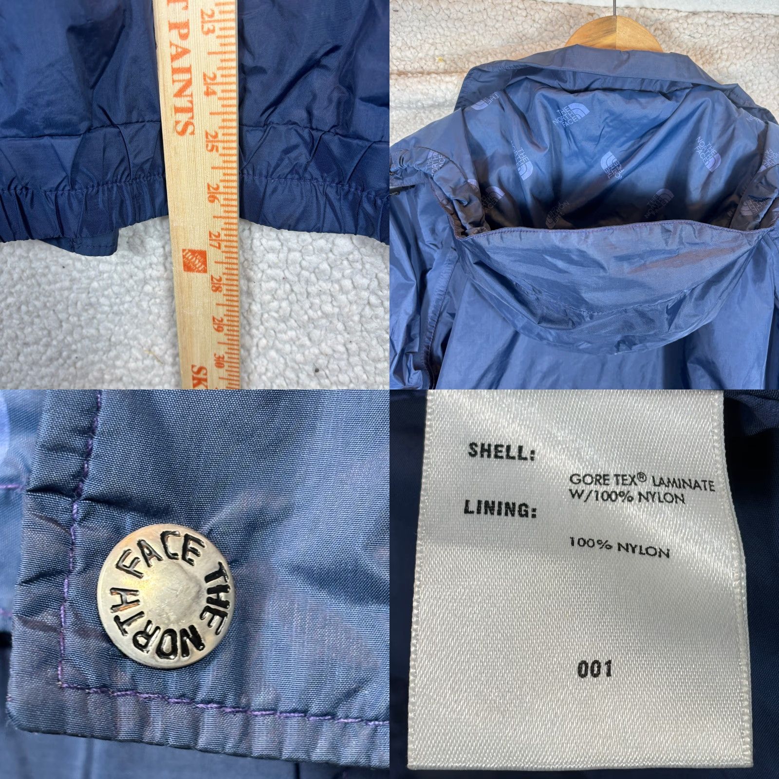 The North Face VINTAGE The North Face Jacket XL Mens Blue Red Gore-Tex Nylon Made in USA Size US XL / EU 56 / 4 - 8 Thumbnail