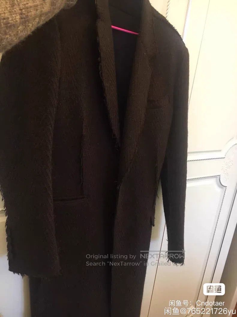 Givenchy Givenchy 16fw Wool Fleece Edge Coat Size US M / EU 48-50 / 2 - 2 Thumbnail