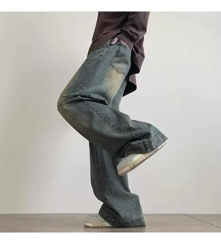 Vintage Baggy Straight Jeans