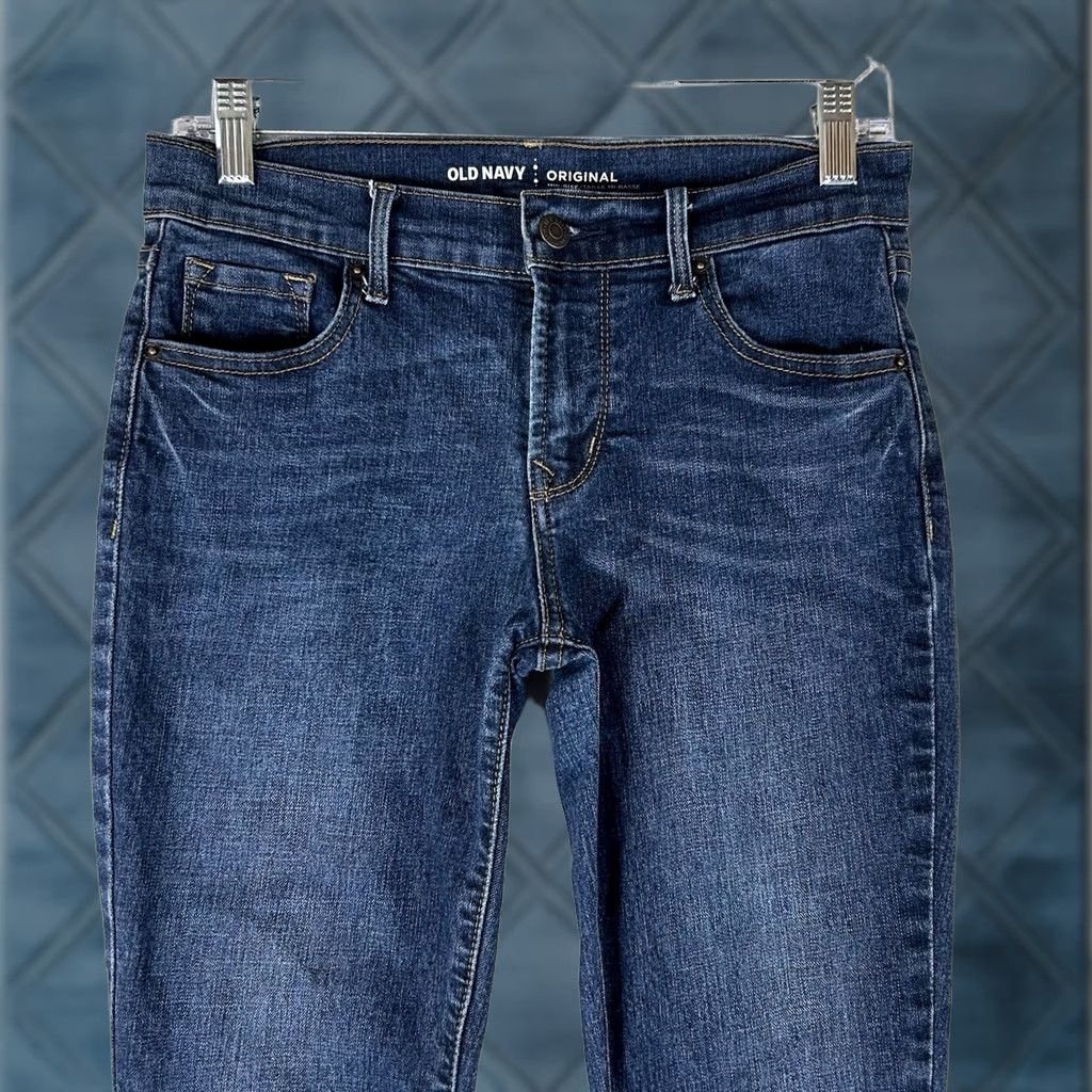 Old Navy Old Navy Original Mid Rise Skinny Jeans Women Size 2 Short Blue Medium Wash 2S Size 26" / US 2 / IT 38 - 1 Thumbnail