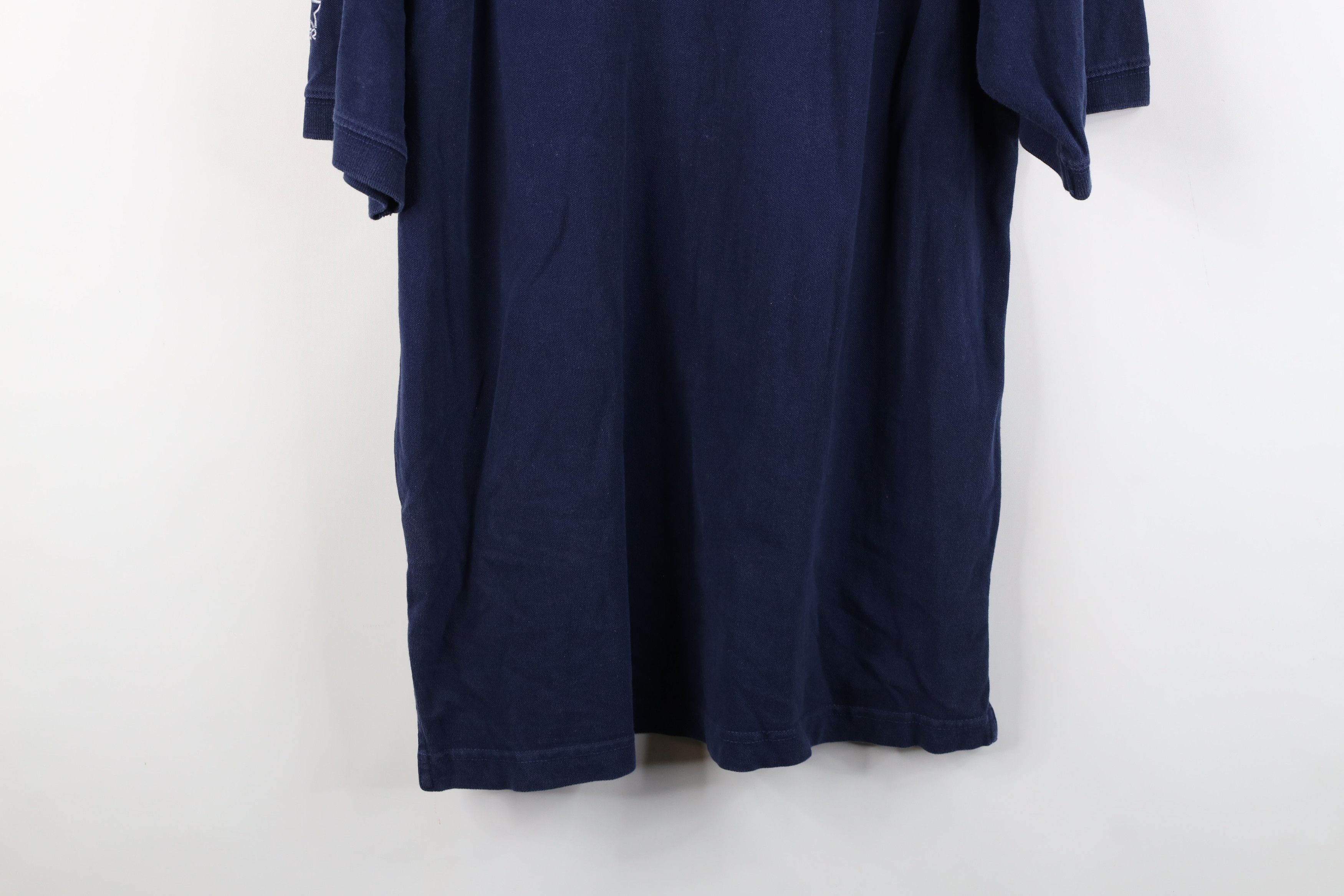 Starter Vintage 90s Starter Dame University Golf Polo Shirt Blue Size US M / EU 48-50 / 2 - 15 Thumbnail