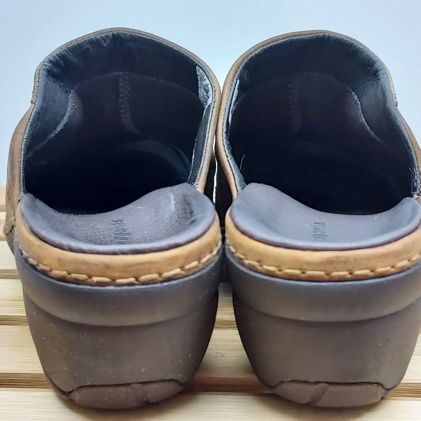 Patagonia Patagonia Womens | Brown | Leather Mule Clog Shoes Size 7.5 Size US 7.5 / IT 37.5 - 7 Thumbnail