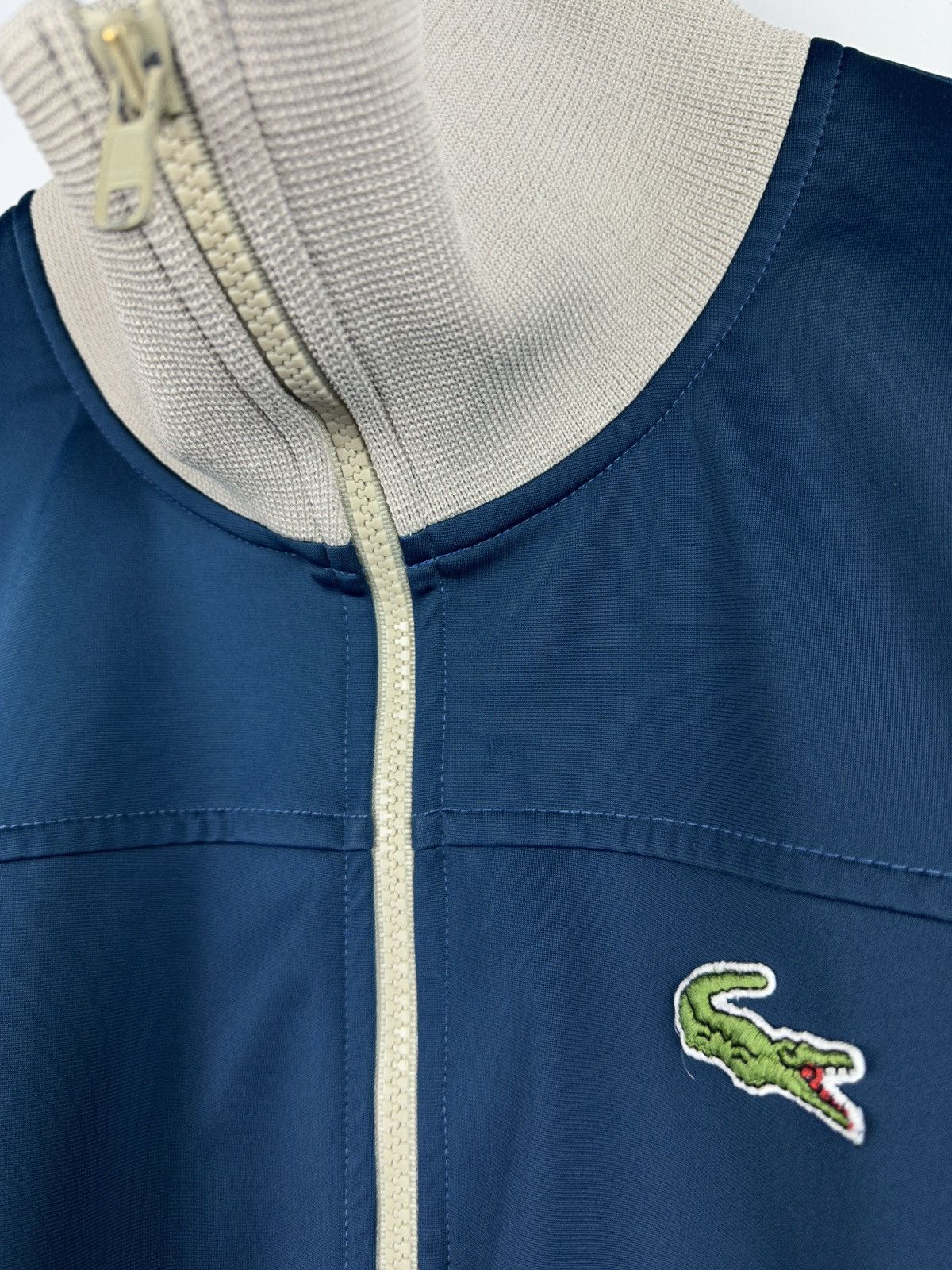 Lacoste × Vintage Vintage Y2K Lacoste Chemice Retro Zip Track Top Size US M / EU 48-50 / 2 - 8 Thumbnail