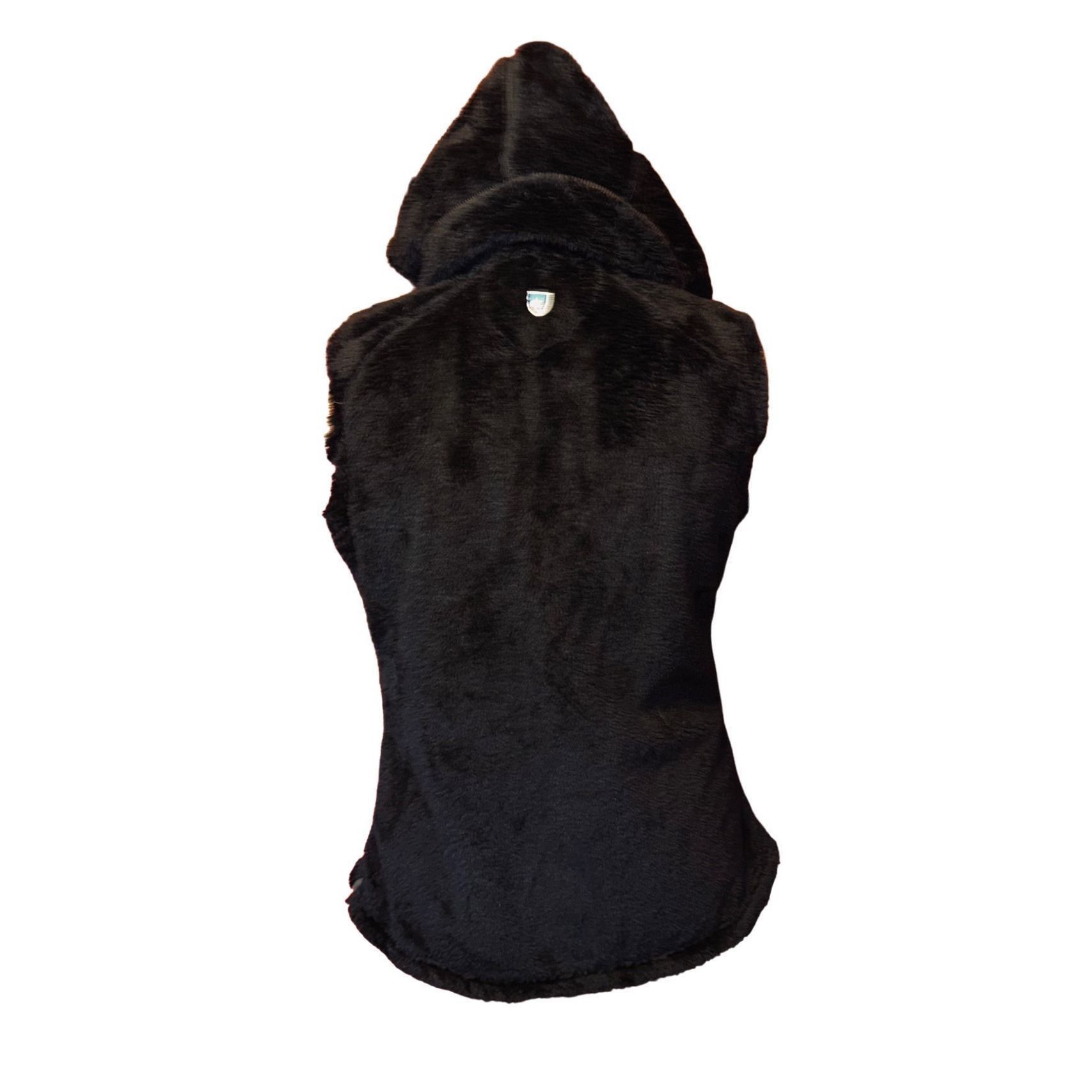 Kuhl KÜHL Flight Vest, Black Fleece With Stowaway Hood Sz M Size M / US 6-8 / IT 42-44 - 4 Thumbnail