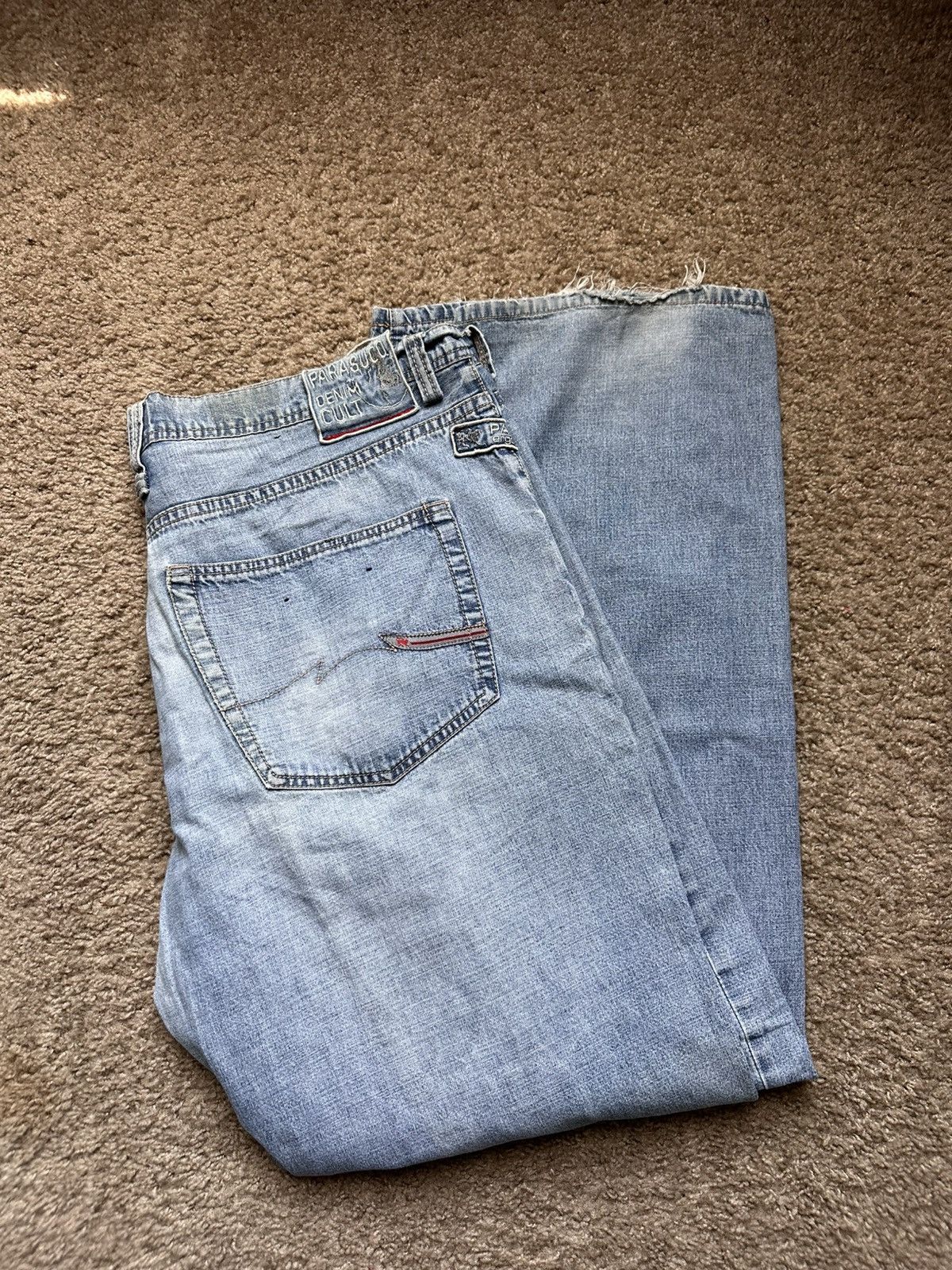 Japanese Brand × Vintage Parasuco baggy blue jean Size US 42 / EU 58 - 7 Thumbnail