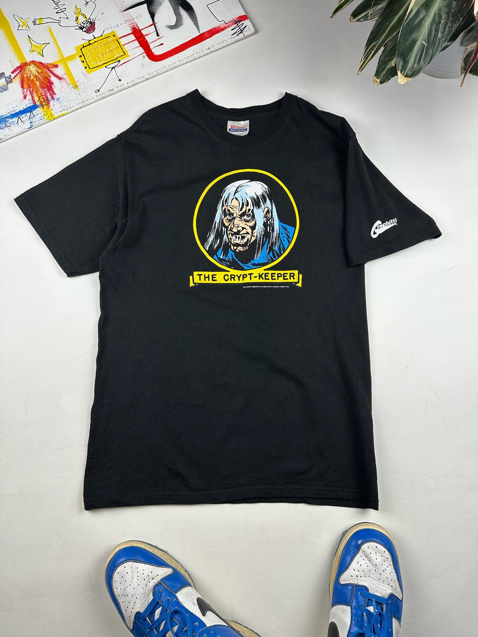Vintage Vintage Crypt Keeper Tales From the Crypt Tee Shirt Size US M / EU 48-50 / 2 - 1 Thumbnail