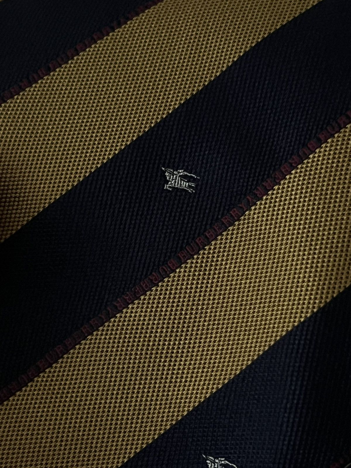 Burberry × Vintage ‼️Vintage Monogram Burberry London Luxury Silk Tie‼️ Size ONE SIZE - 11 Thumbnail