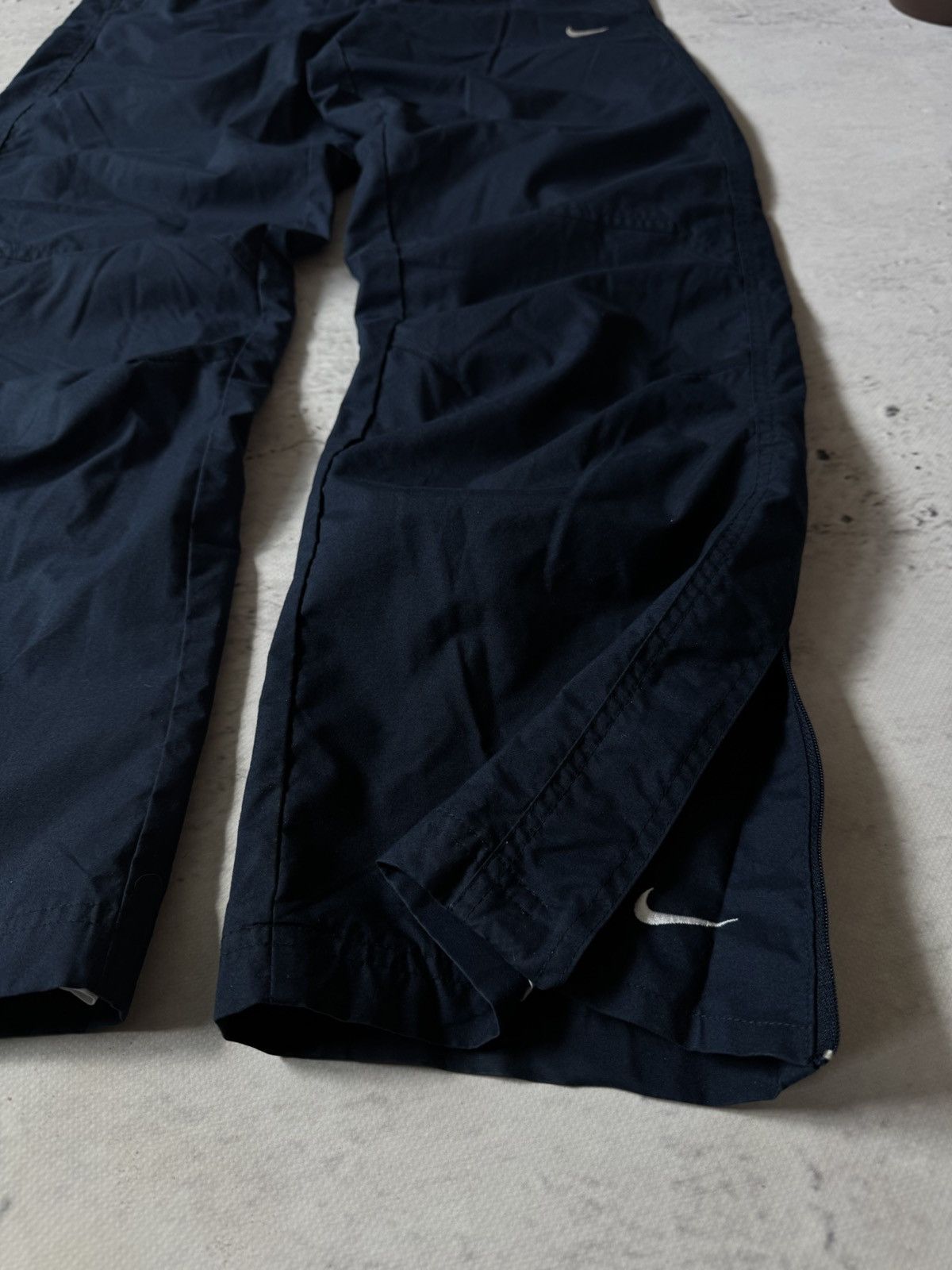 Nike × Vintage NIKE NYLON VINTAGE Y2K OVERSIZE BAGGY FIT PANTS SWEATPANTS Size US 32 / EU 48 - 3 Thumbnail