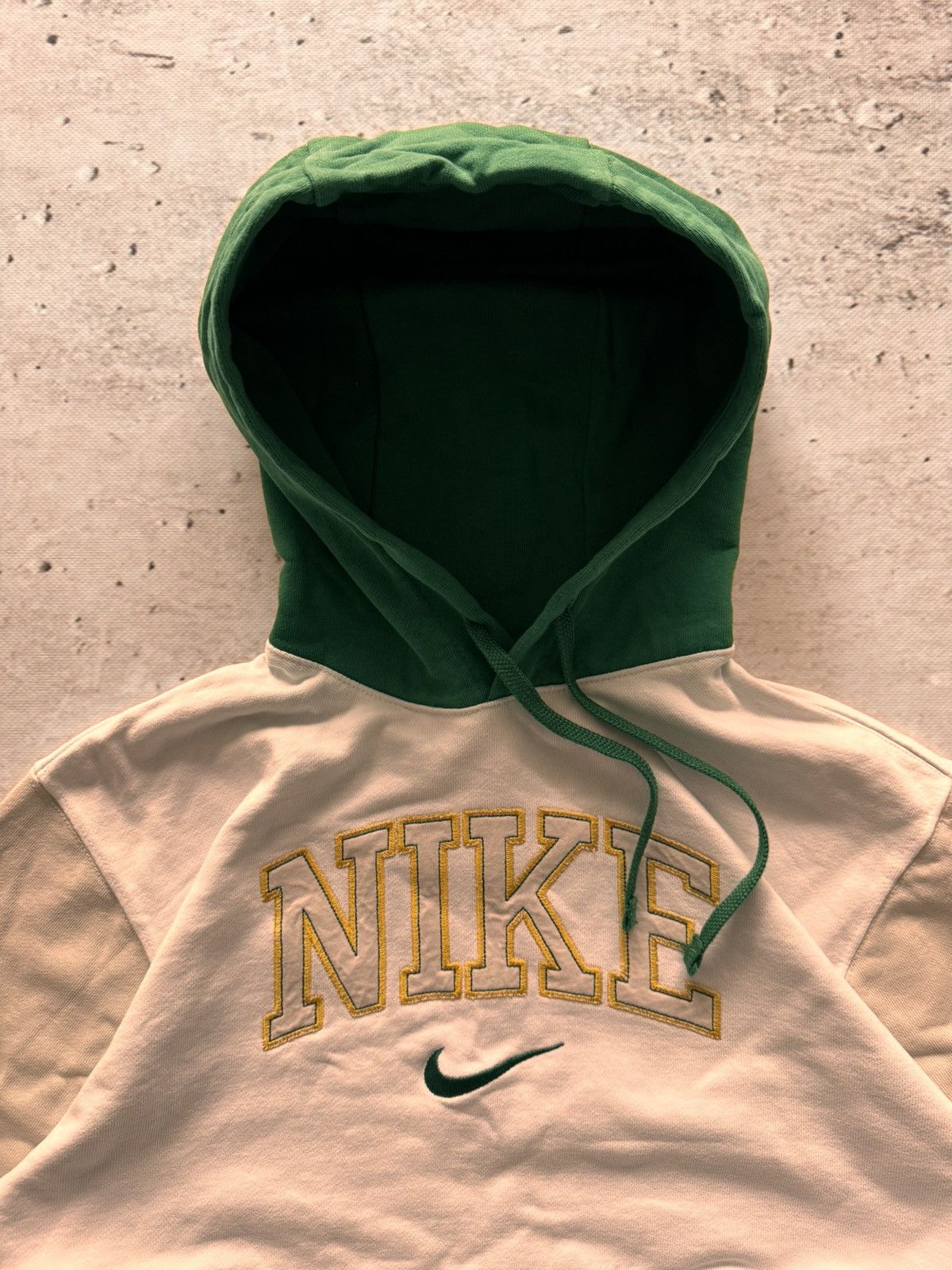 Nike × Vintage NIKE VINTAGE CENTER LOGO OVERSIZE BOXY HOODIE Size US M / EU 48-50 / 2 - 3 Thumbnail
