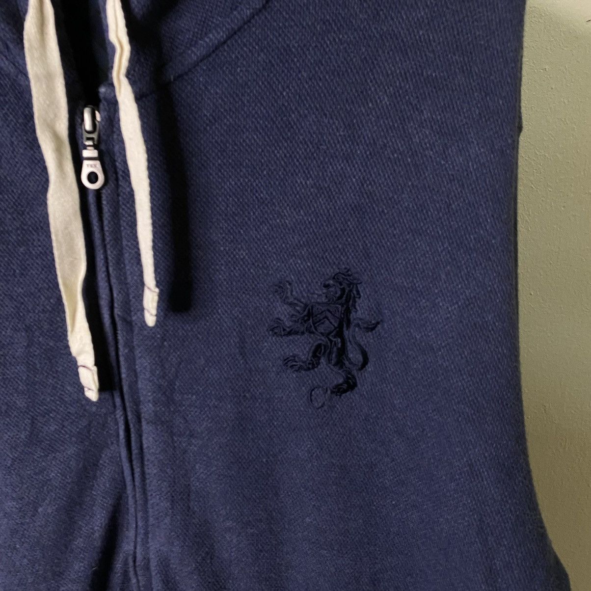 Chaps Ralph Lauren Chaps Zip Up Hoodie Minimalist Design Size US L / EU 52-54 / 3 - 2 Thumbnail