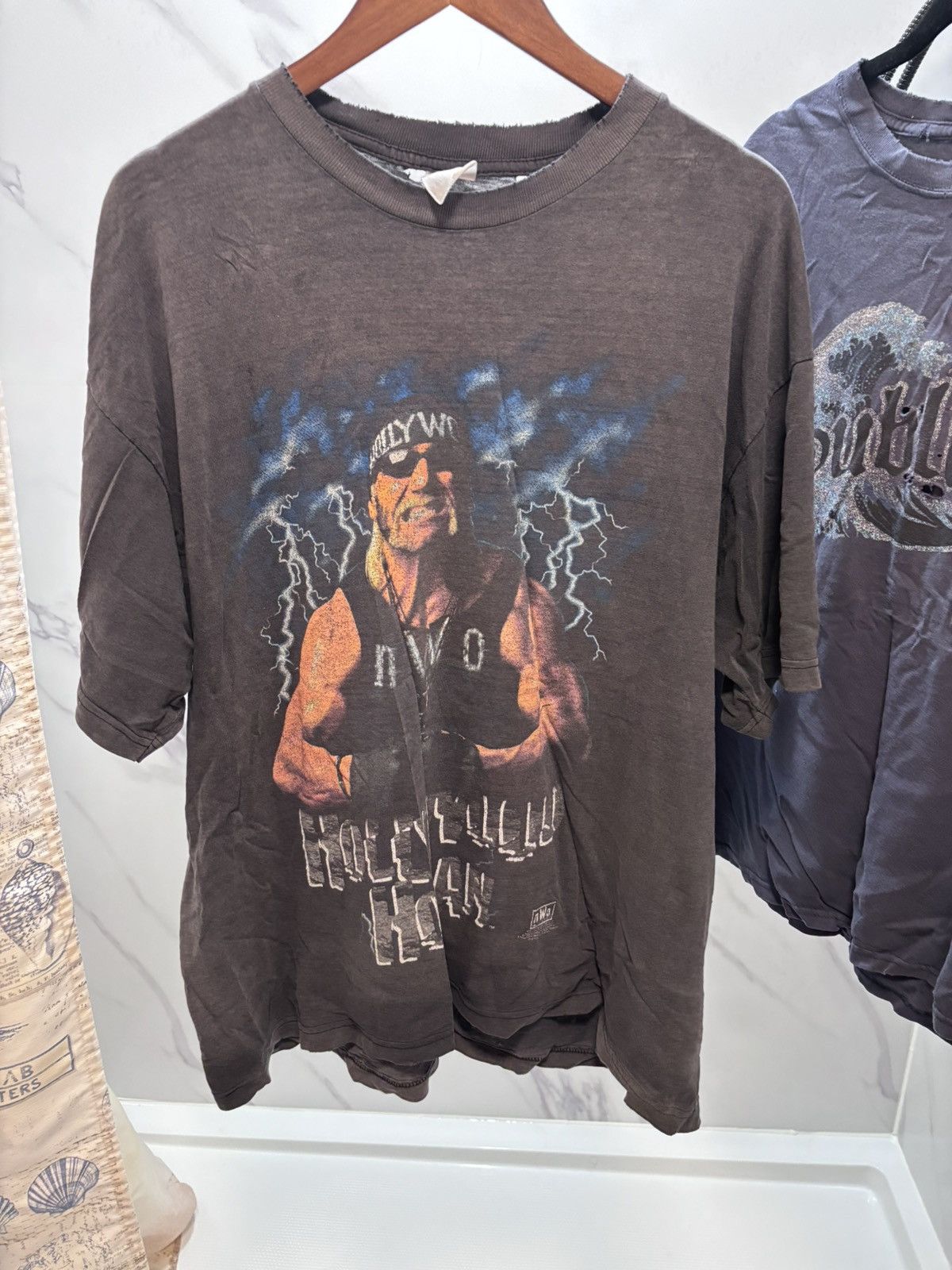 Vintage hulk hogan hollywood hogan nwo tee 1996 Size US XL / EU 56 / 4 - 1 Thumbnail