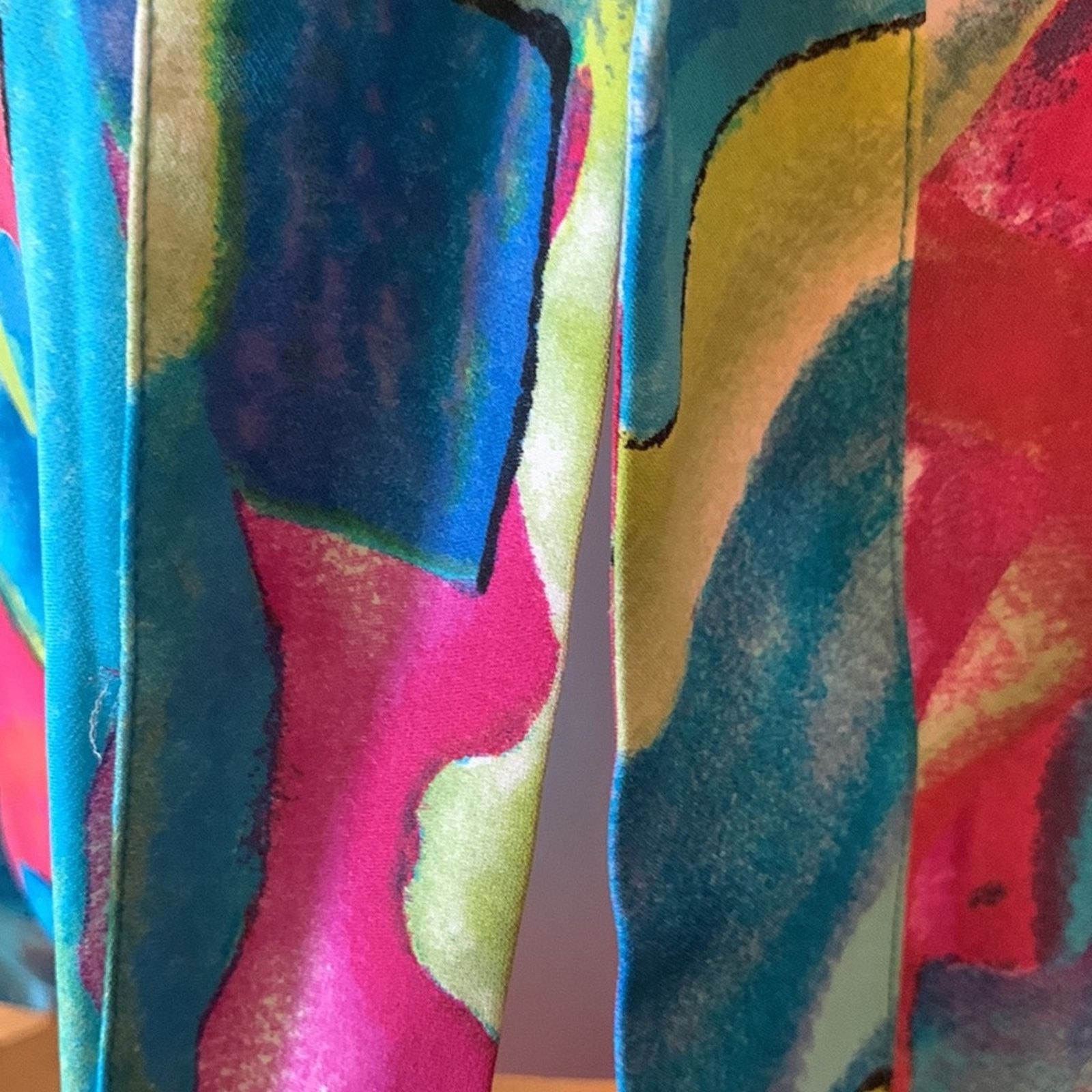 Chicos Chicos silk cropped kimono robe watercolor print silk Size M / US 6-8 / IT 42-44 - 11 Thumbnail