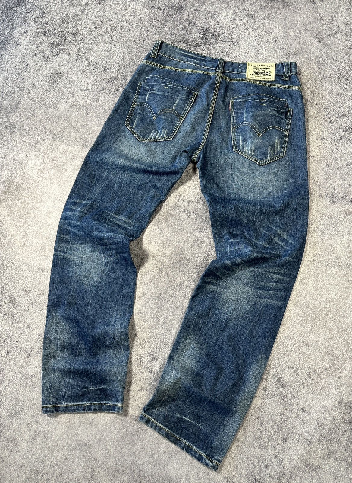 Levi's × Vintage Y2K Vintage Levi’s 523 SANFORIZED Streetwear Rare Style USA Size US 34 / EU 50 - 2 Thumbnail