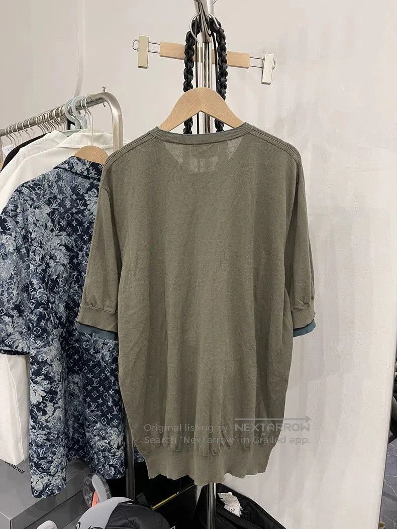 Hermes Hermes Cotton Solid Short Sleeve T-shirt. Size US XL / EU 56 / 4 - 4 Thumbnail