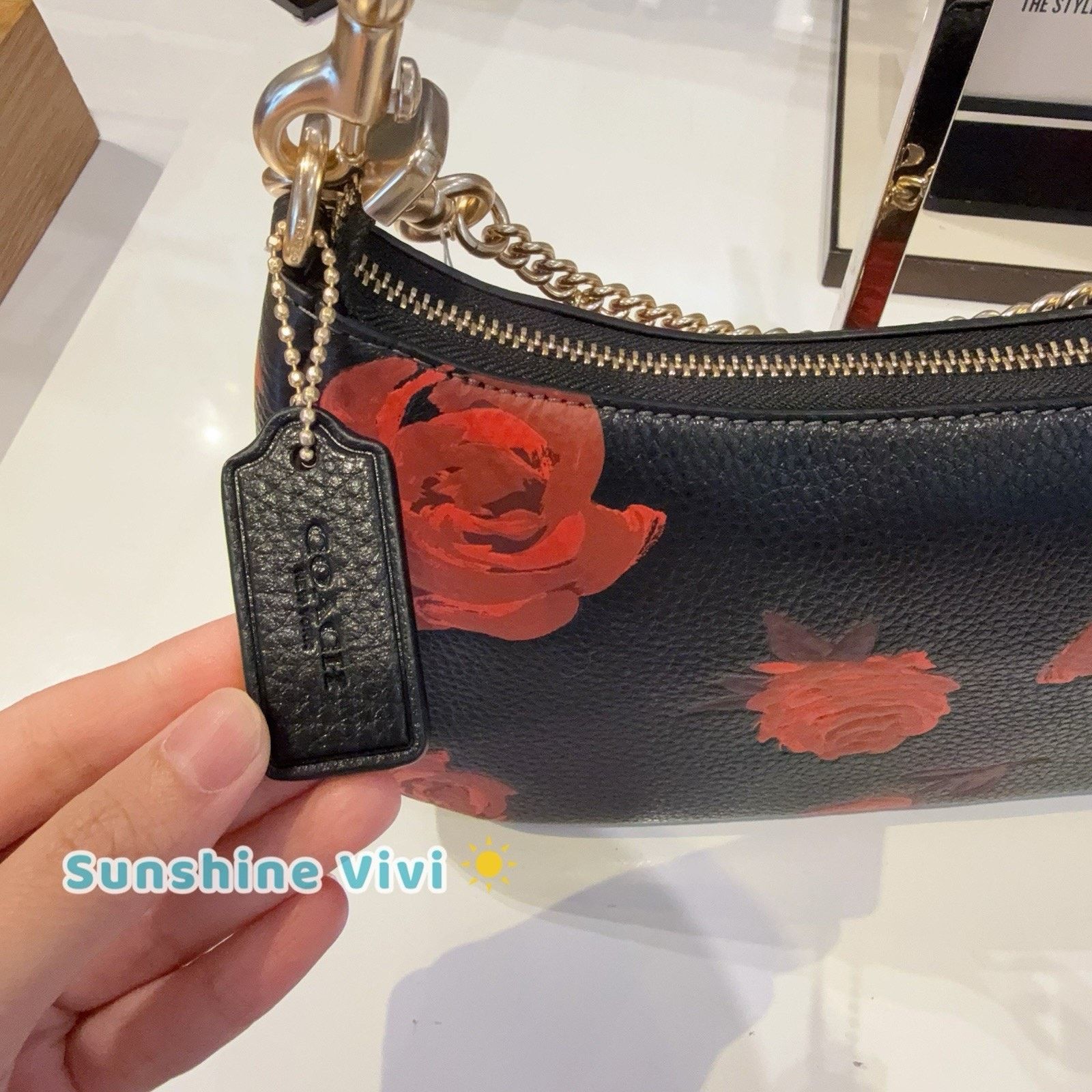 Coach NWT COACH Bundle Chain Charms CAX00 & CCE28 Teri Floral Size ONE SIZE - 8 Thumbnail