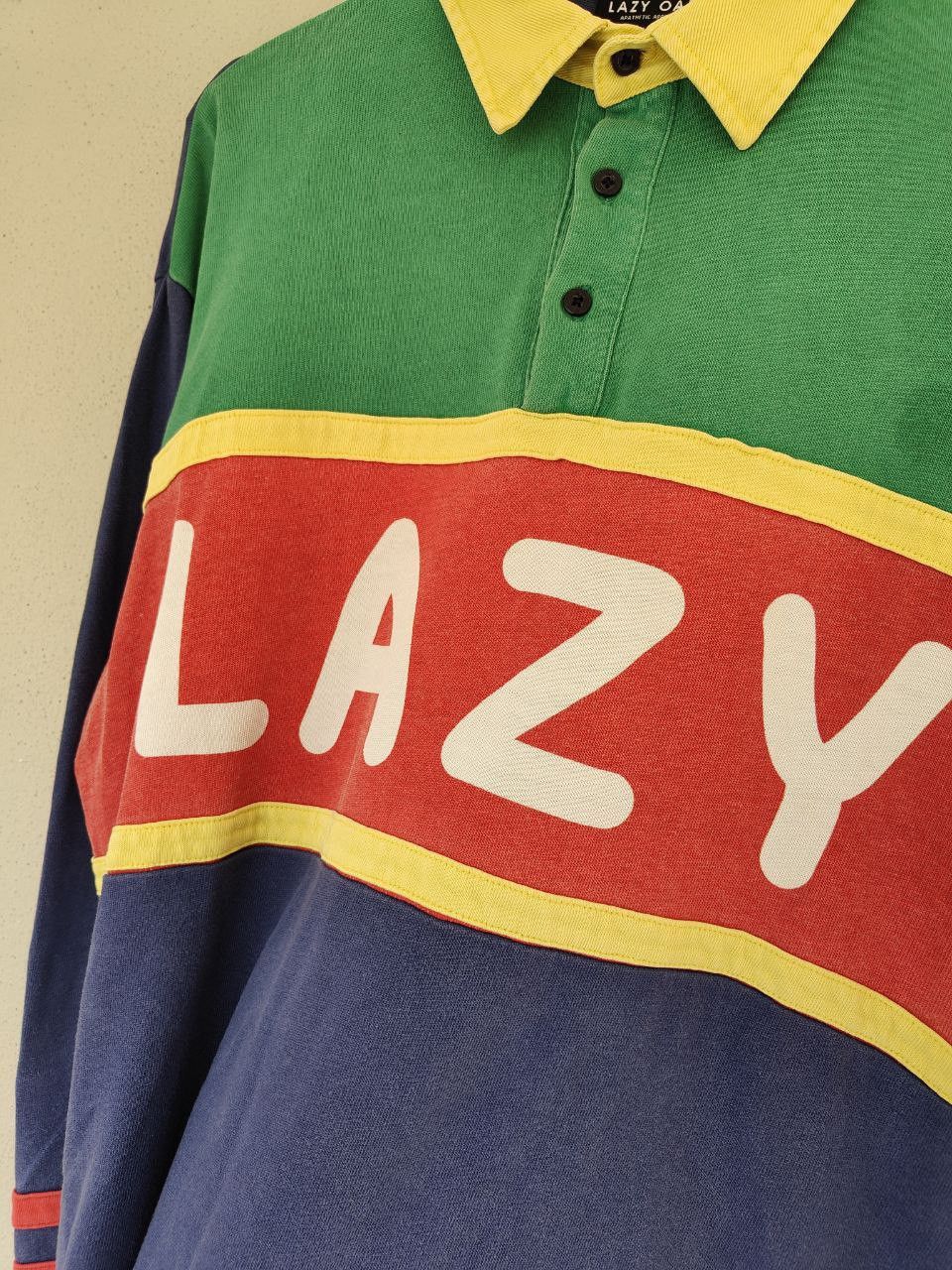 Lazy Oaf Lazy Oaf Longsleeve Polo T Size US XL / EU 56 / 4 - 3 Thumbnail