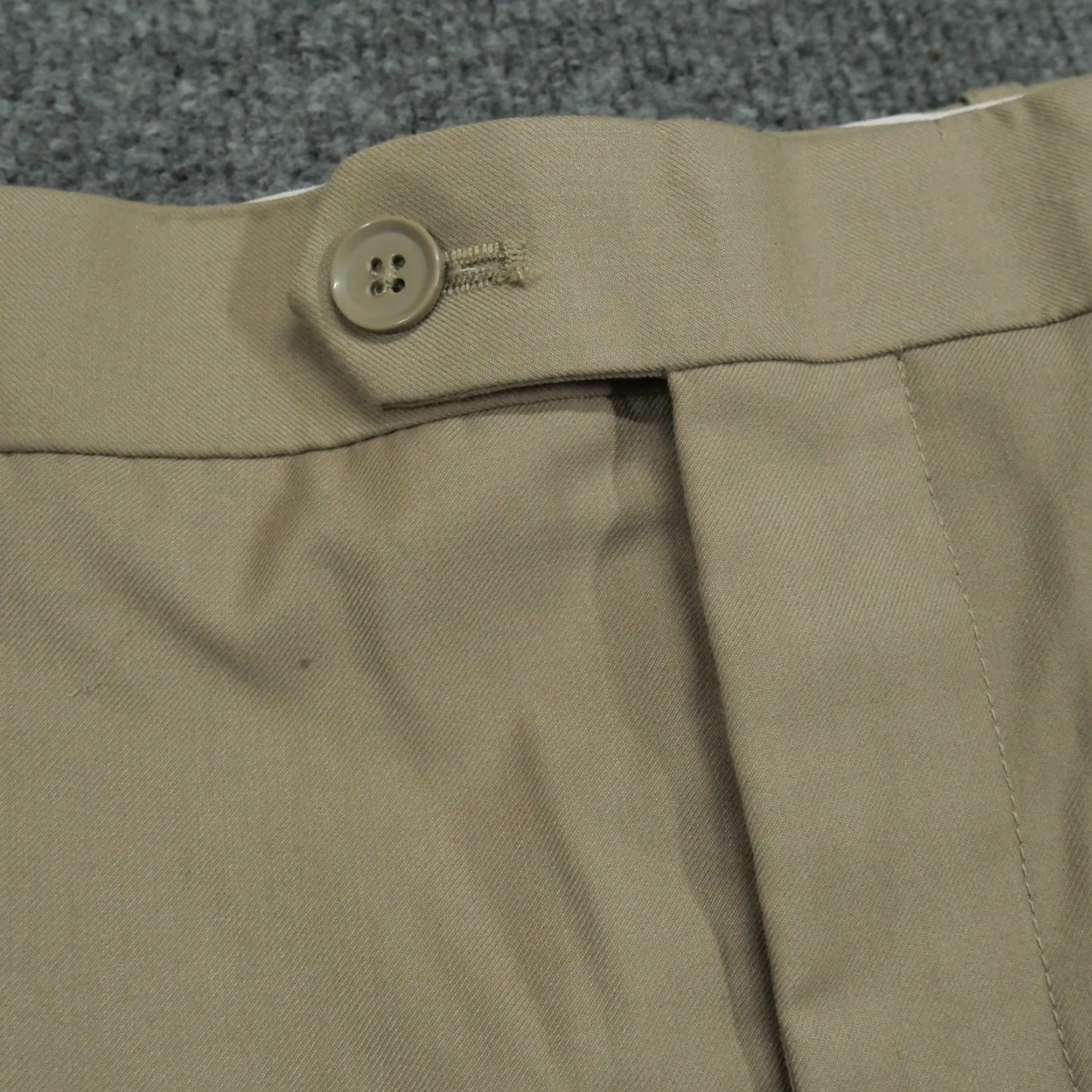 Vintage Circo La Moda Pants Mens 40x32 Tan Khaki Pleated Dress Super Deluxe Micro Tech Size US 40 / EU 56 - 5 Thumbnail