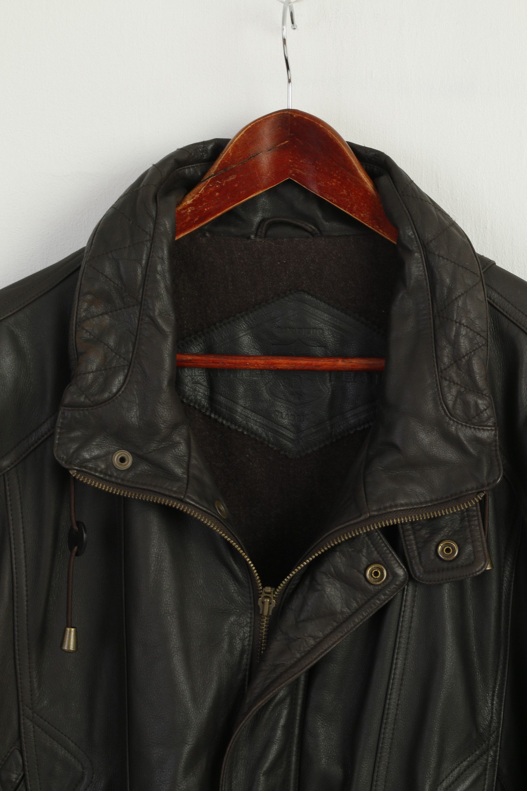 C&A C&A Canada Men 60 XXL Jacket Brown Heavy 8831 Size US XXL / EU 58 / 5 - 3 Thumbnail