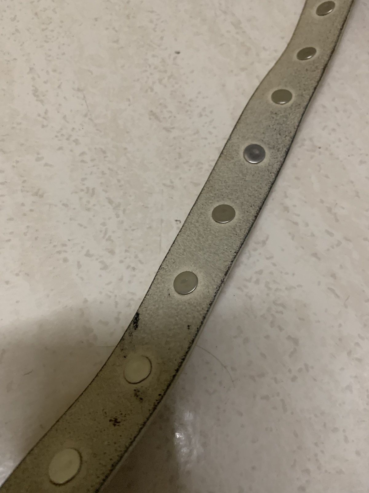 Maison MIHARA YASUHIRO Miharayamasuhiro good inspration leather belt with studs Size ONE SIZE - 9 Thumbnail