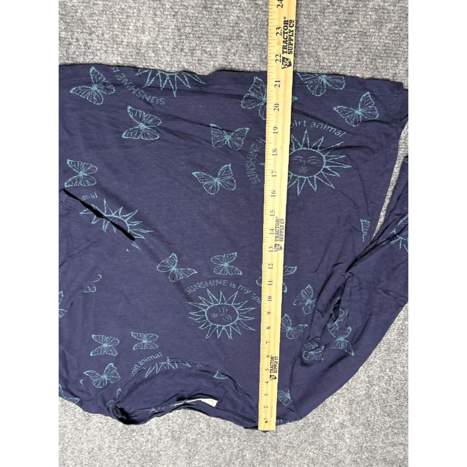 Vintage **Rafaella Blue Sun Butterfly Top Women Large** User: Rafaella Blue Sun Butterfly Top Women Large Size L / US 10 / IT 46 - 3 Thumbnail