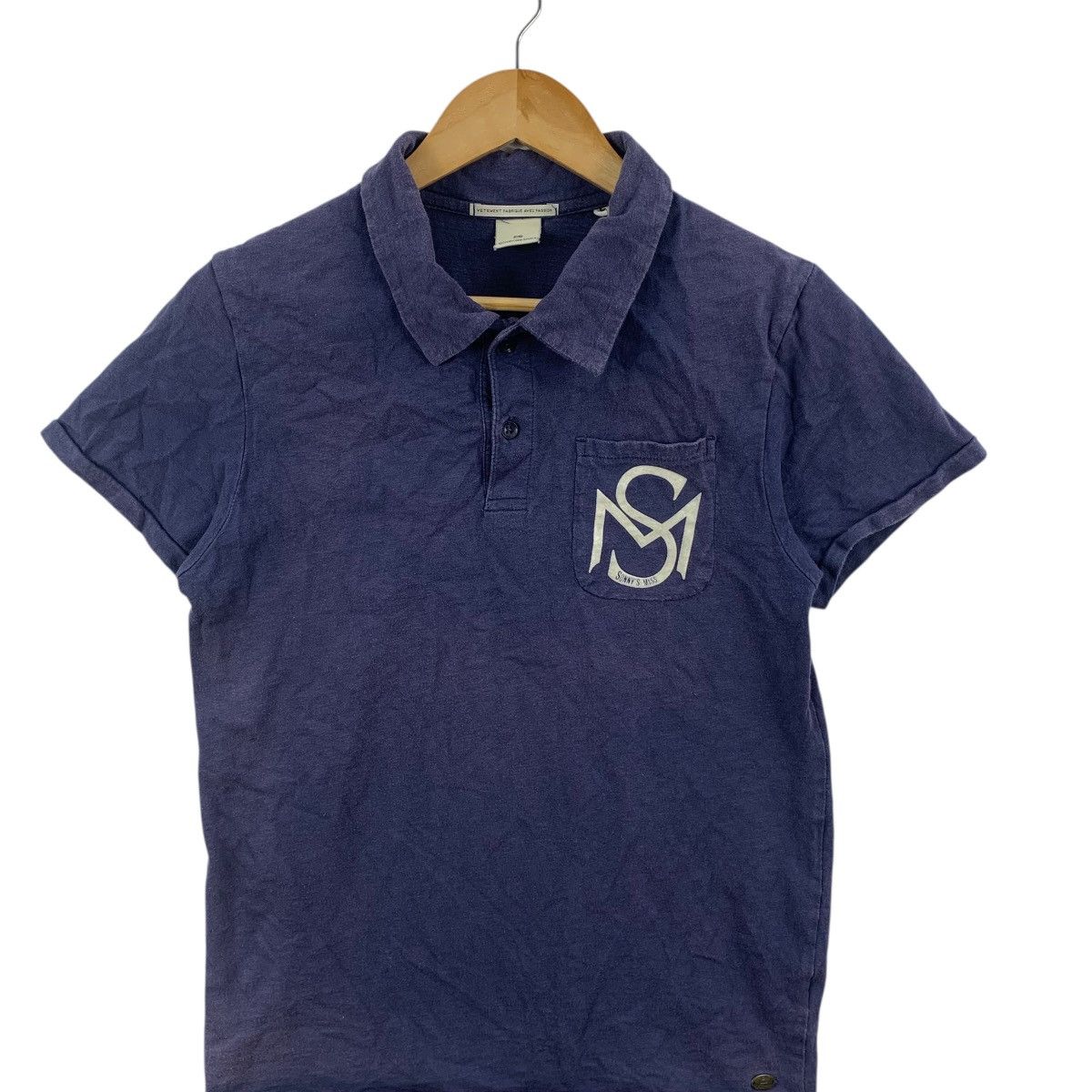Scotch & Soda Vintage SCOTCH & SODA AMSTERDAM Pure Indigo Tee Shirt Top Size S / US 4 / IT 40 - 4 Thumbnail
