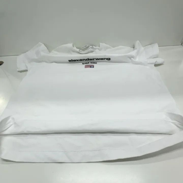 Alexander Wang Alexander Wang SS21 Logo Short Sleeve T-Shirt - Size XL / US 12-14 / IT 48-50 - 7 Thumbnail