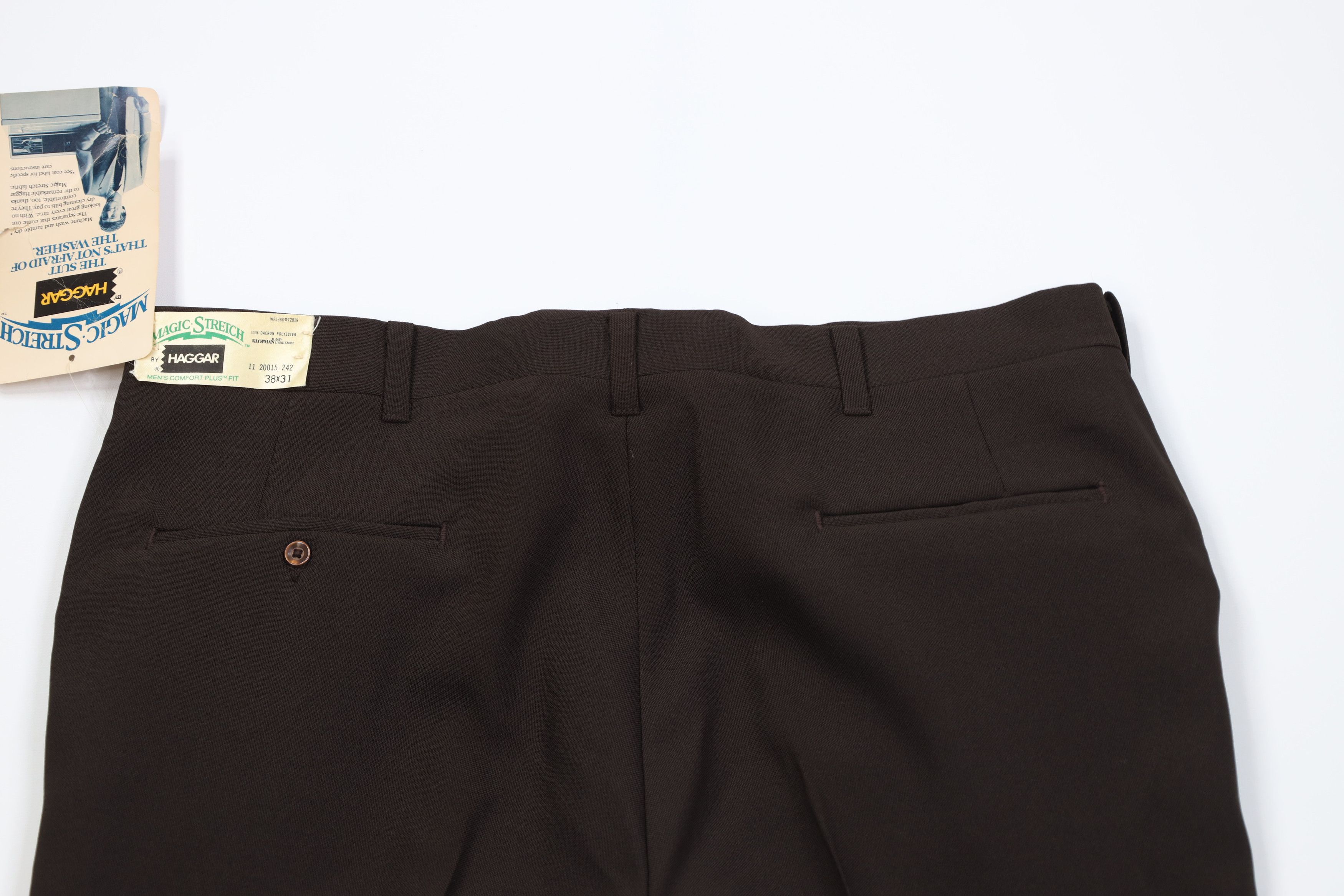 Vintage Deadstock Vintage 70s Streetwear Wide Leg Chino Pants Brown Size US 38 / EU 54 - 9 Thumbnail