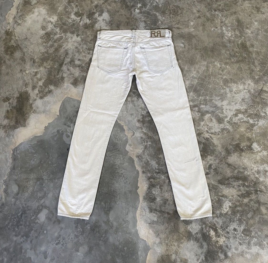 RRL Ralph Lauren Vintage Double RRL Ralph Lauren Stretch Skiny Fit Denim Size US 29 - 1 Thumbnail