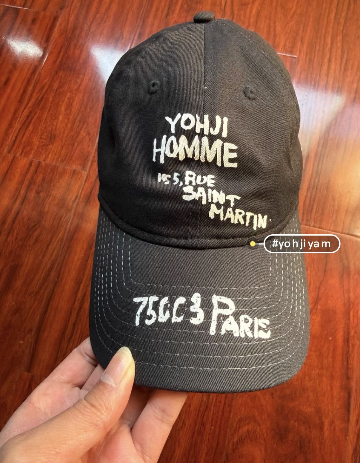 Yohji Yamamoto Yohji Yamamoto collaboration hat Size ONE SIZE - 1 Thumbnail