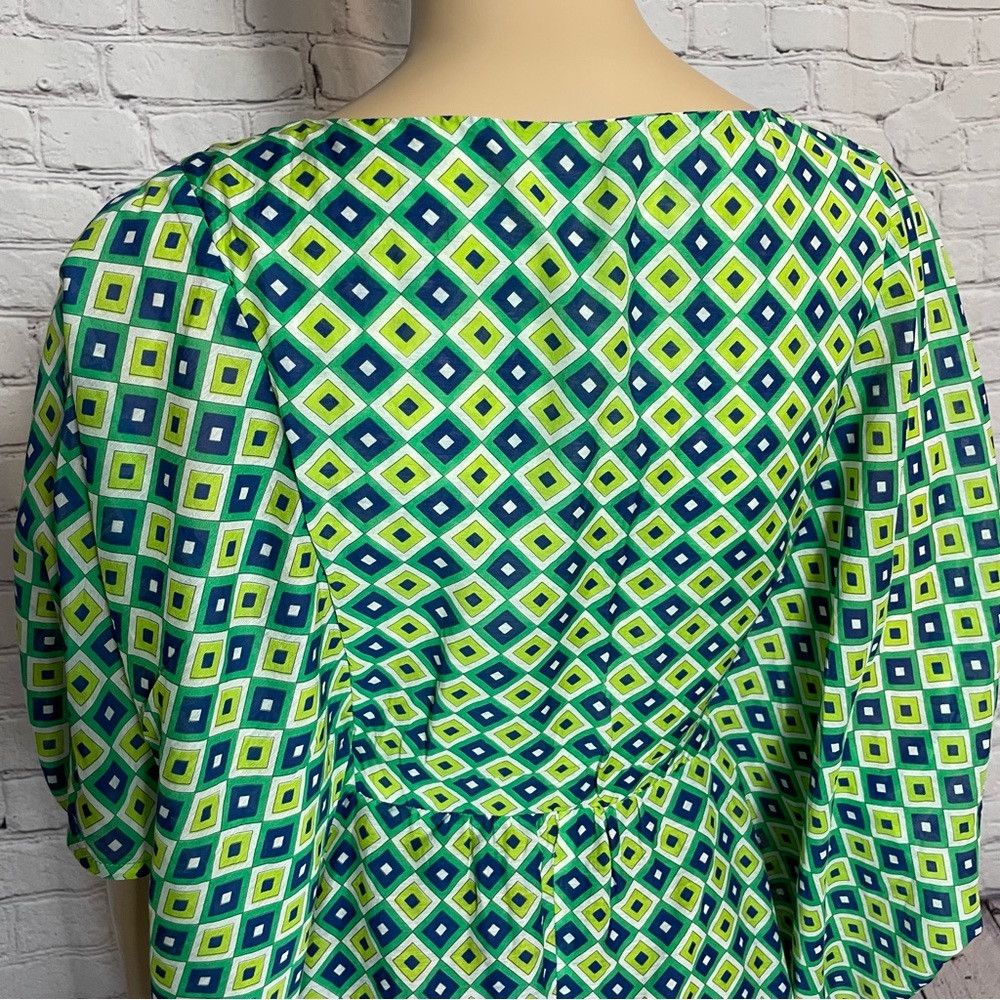 Other JB Julie Brown Cotton Silk Green Top Size M Size M / US 6-8 / IT 42-44 - 5 Thumbnail