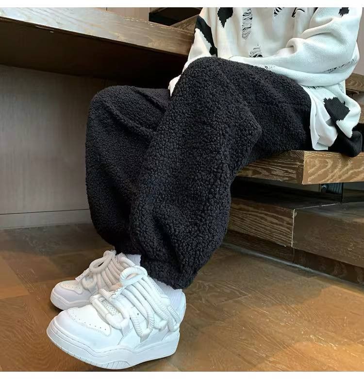 Japanese Brand × Vintage men's winter retro vegetable wool pants Size US 35 - 5 Thumbnail