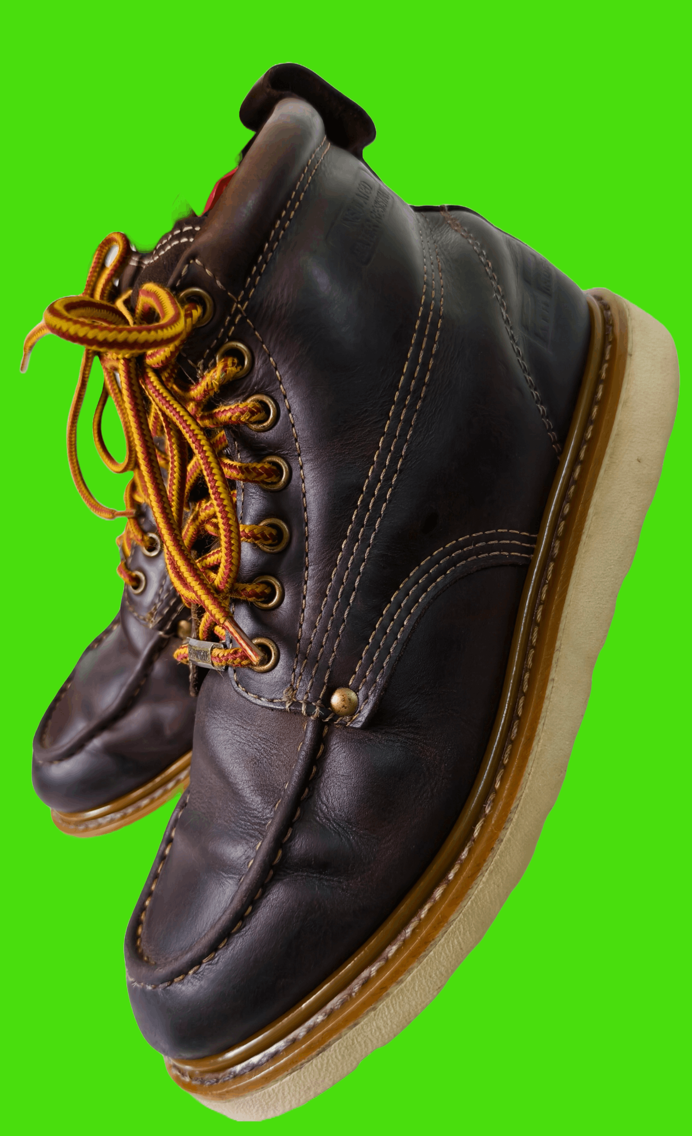 Other Path Finder Handmade Moc Toe Leather Goodyear Welt Shoe Size US 10 / EU 43 - 9 Thumbnail