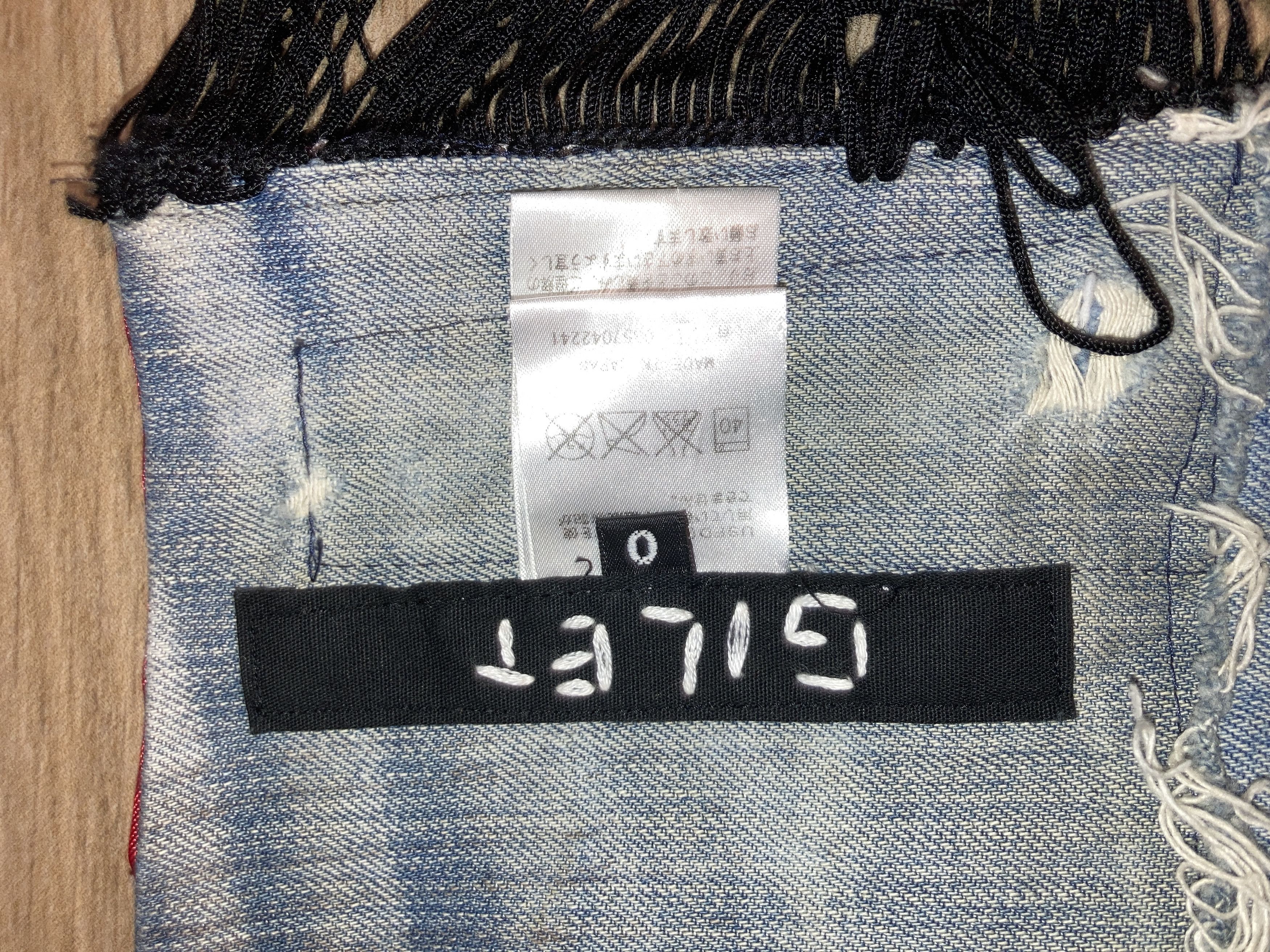 Other Gilet Denim America Flag Boro Scarf Size ONE SIZE - 8 Thumbnail