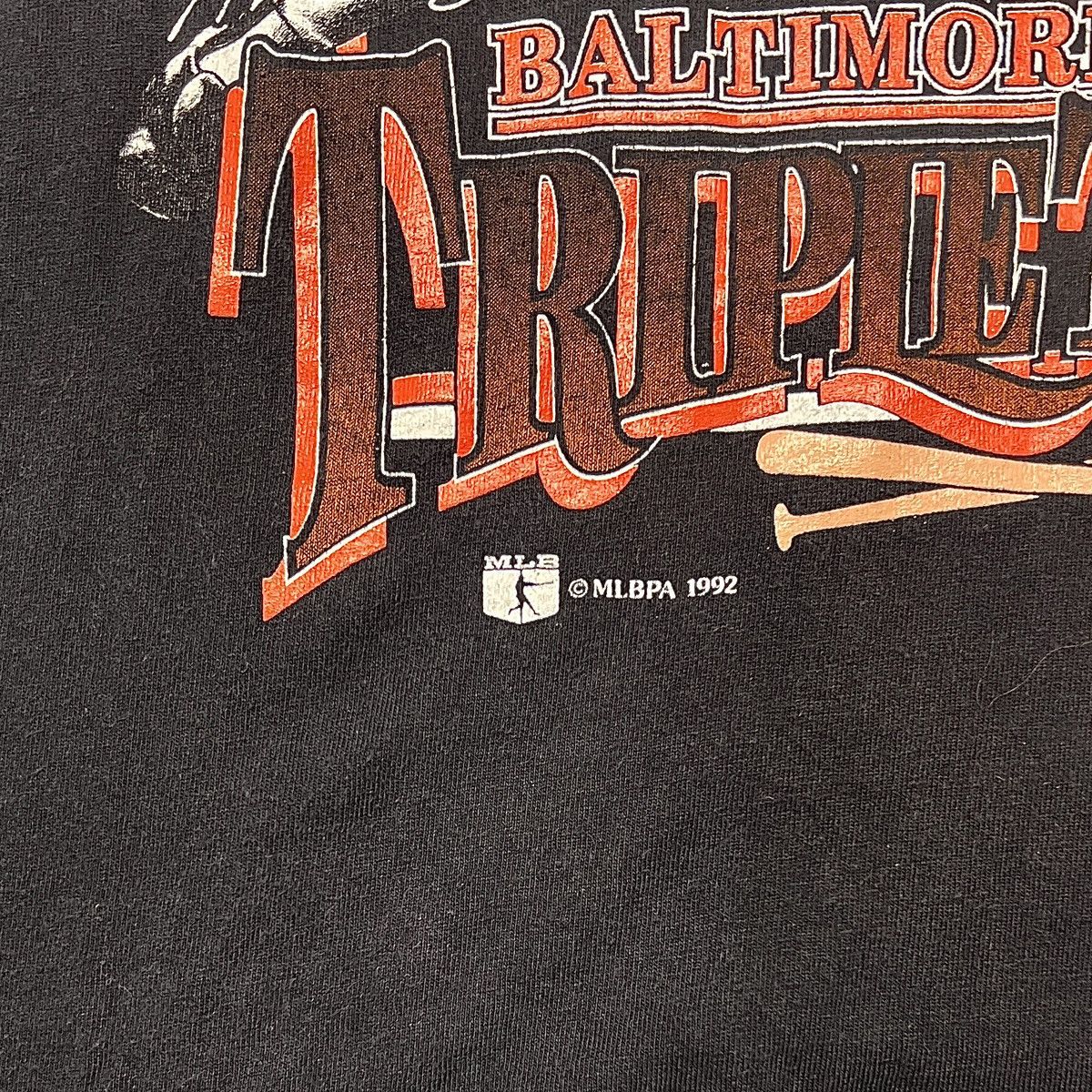 Nutmeg × Vintage 90s Baltimore ORIOLES T-Shirt - SINGLE STITCH - MLB Baseball Size US M / EU 48-50 / 2 - 4 Thumbnail