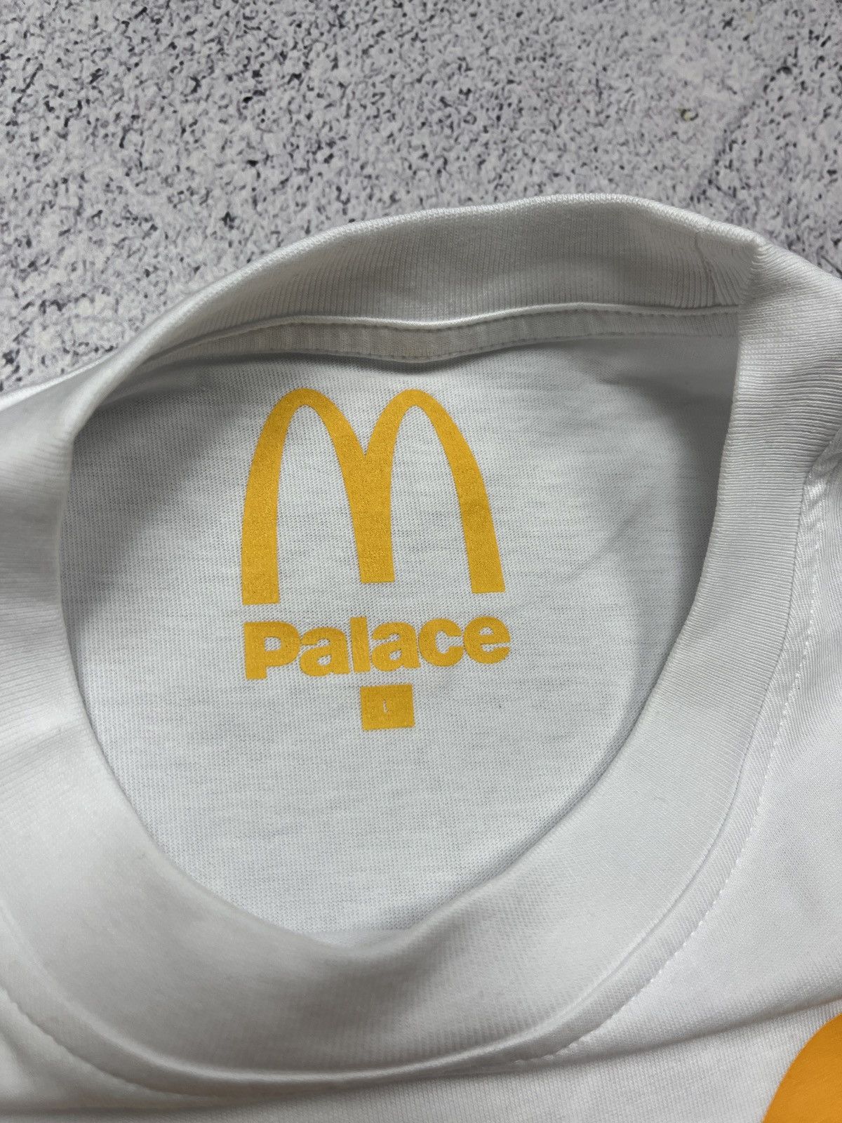 Palace Palace McDonald’s Big Logo T Shirt White Tee Rare Skateboard Size US L / EU 52-54 / 3 - 5 Thumbnail